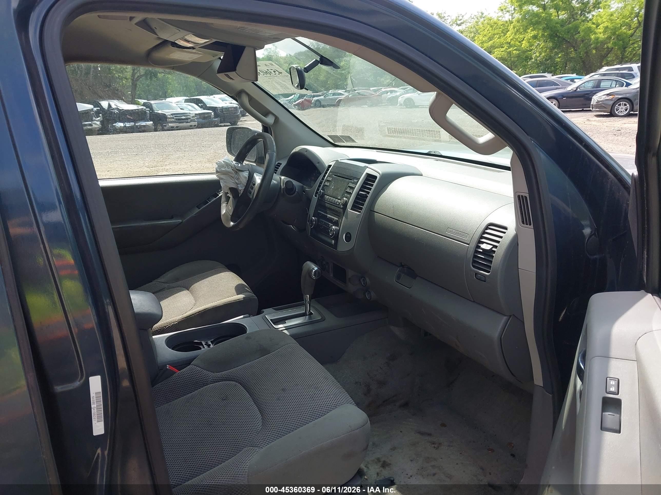 2013 Nissan Frontier Sv Gray vin: 1N6AD0EV0DN732714