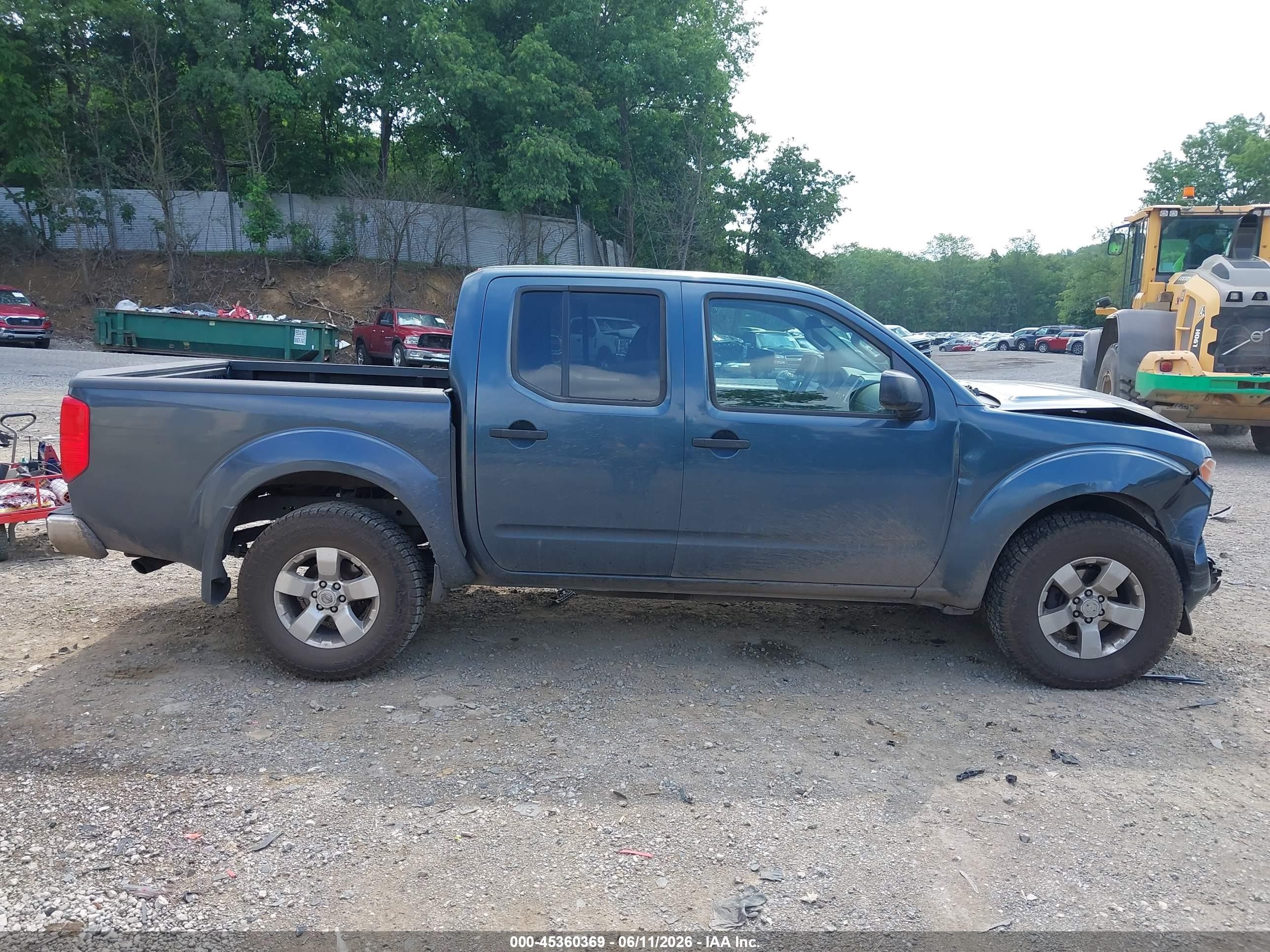 2013 Nissan Frontier Sv Gray vin: 1N6AD0EV0DN732714