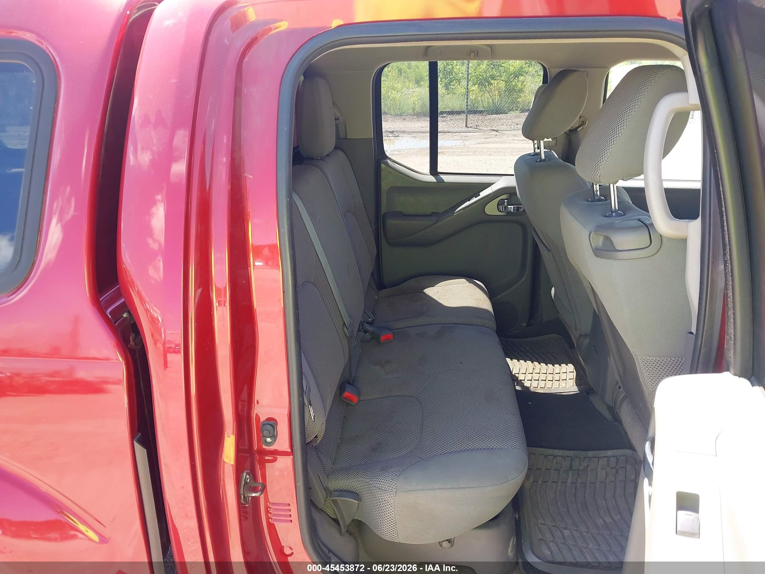 2014 Nissan Frontier Sv Red vin: 1N6AD0EV0EN726395