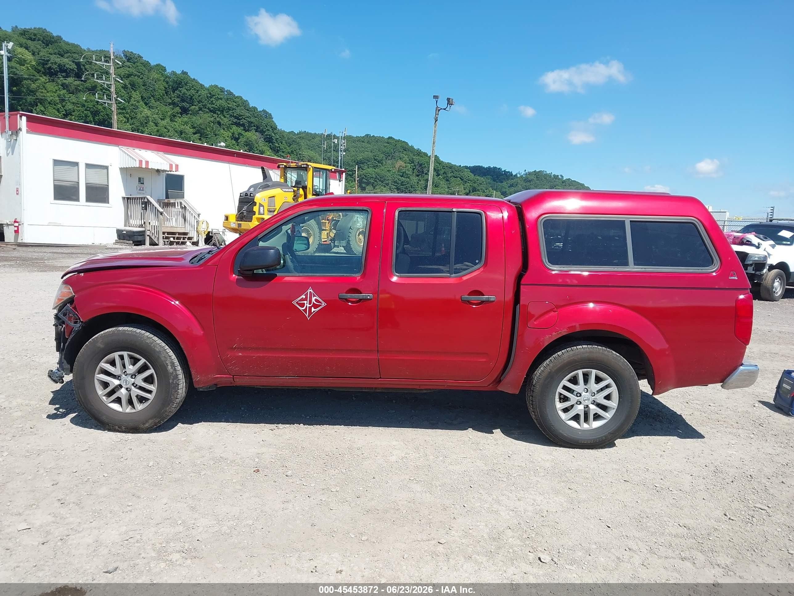 2014 Nissan Frontier Sv Red vin: 1N6AD0EV0EN726395