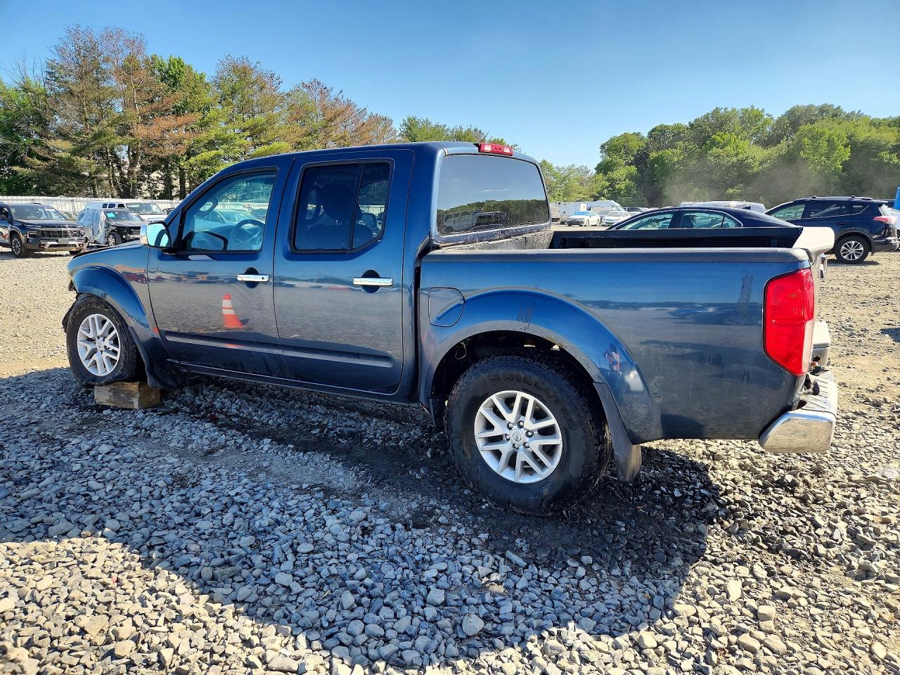 2014 Nissan Frontier Sv Blue vin: 1N6AD0EV0EN762104