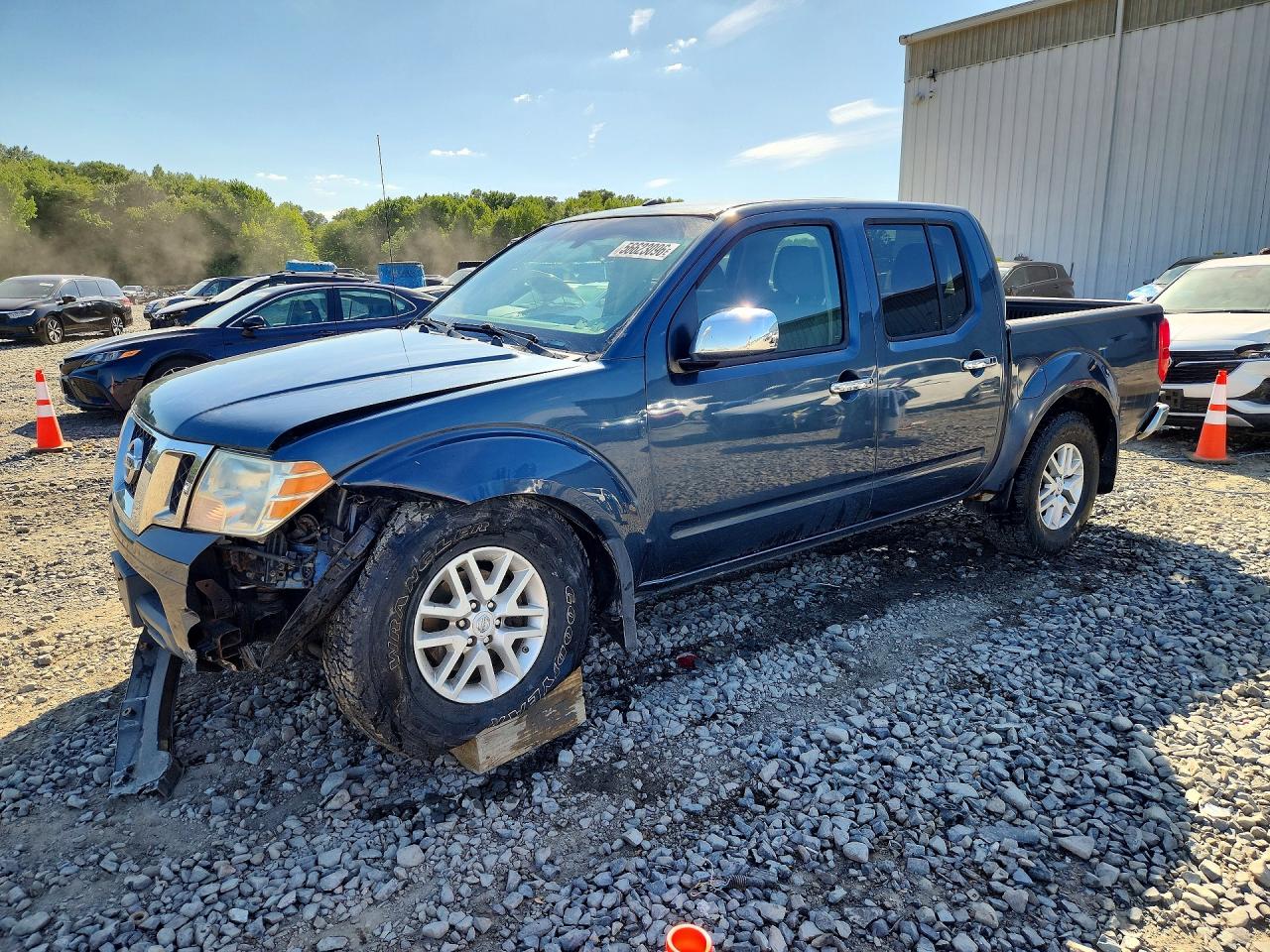 2014 Nissan Frontier Sv Blue vin: 1N6AD0EV0EN762104