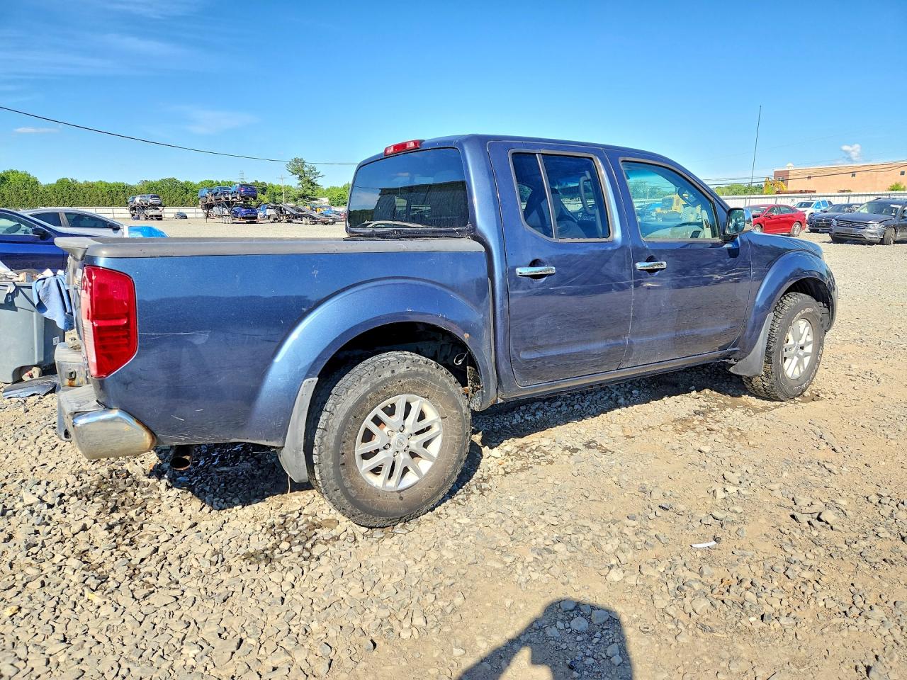 2014 Nissan Frontier Sv Blue vin: 1N6AD0EV0EN762104
