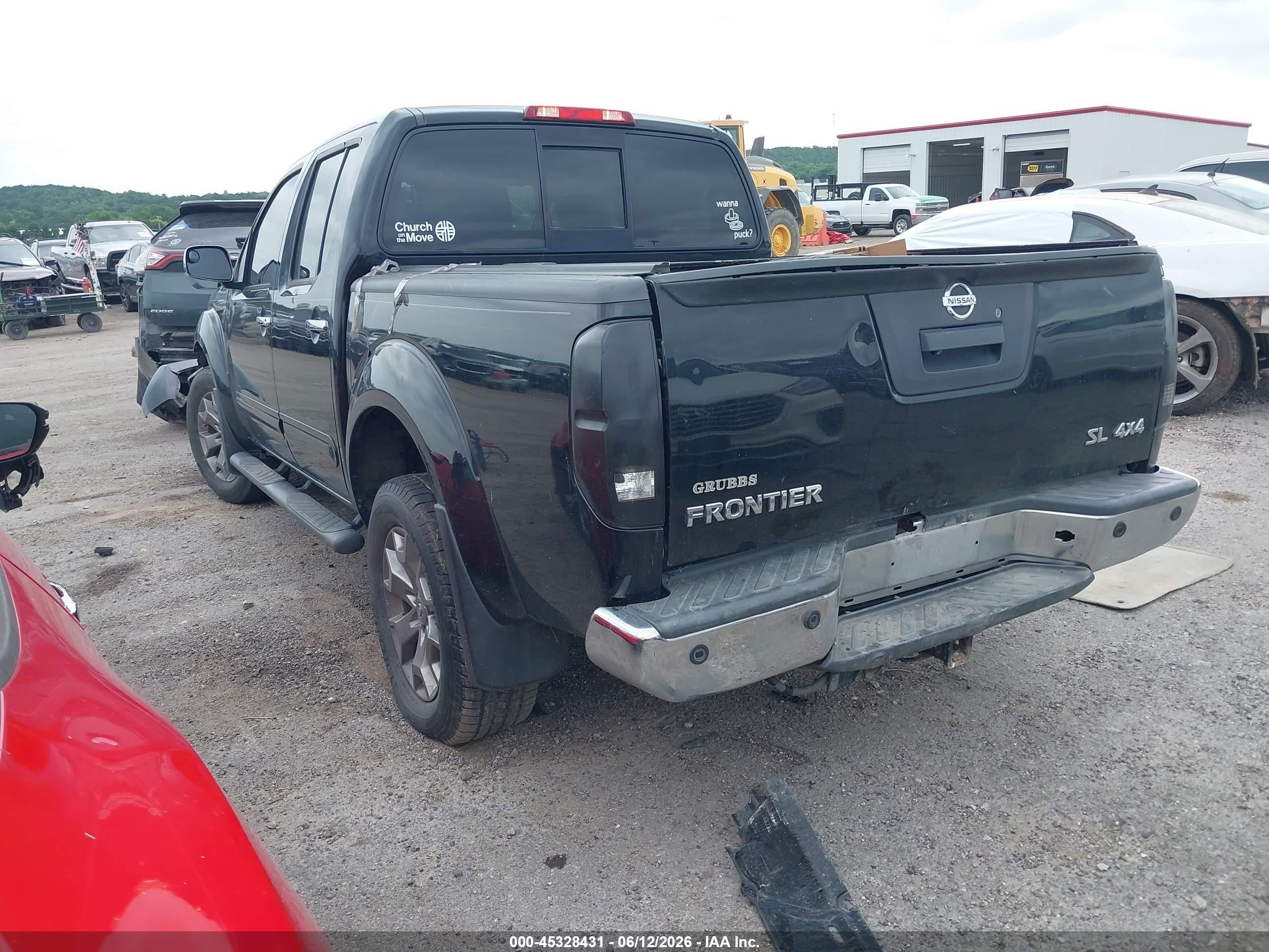 2014 Nissan Frontier Sl Black vin: 1N6AD0EV0EN766993