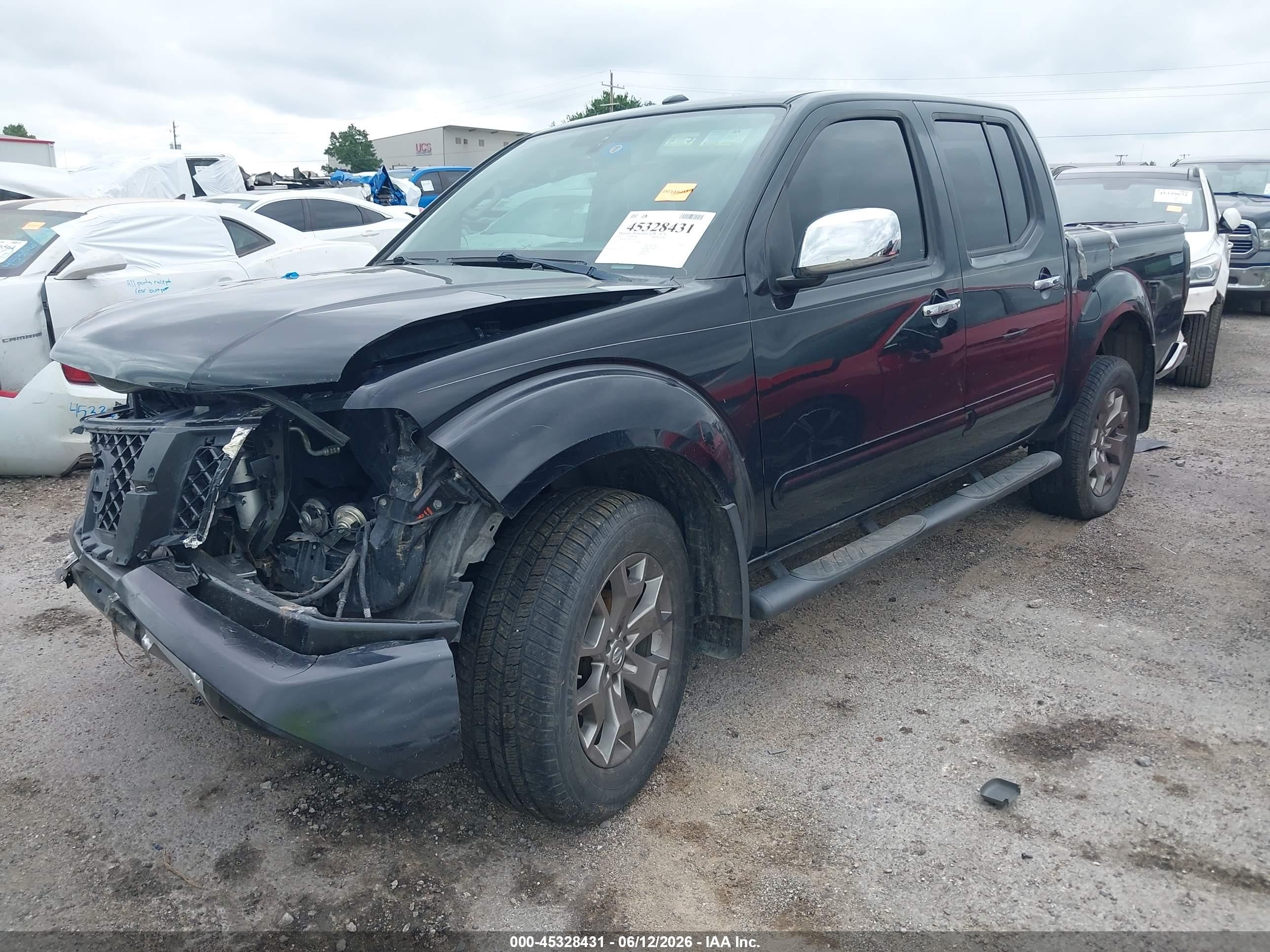 2014 Nissan Frontier Sl Black vin: 1N6AD0EV0EN766993