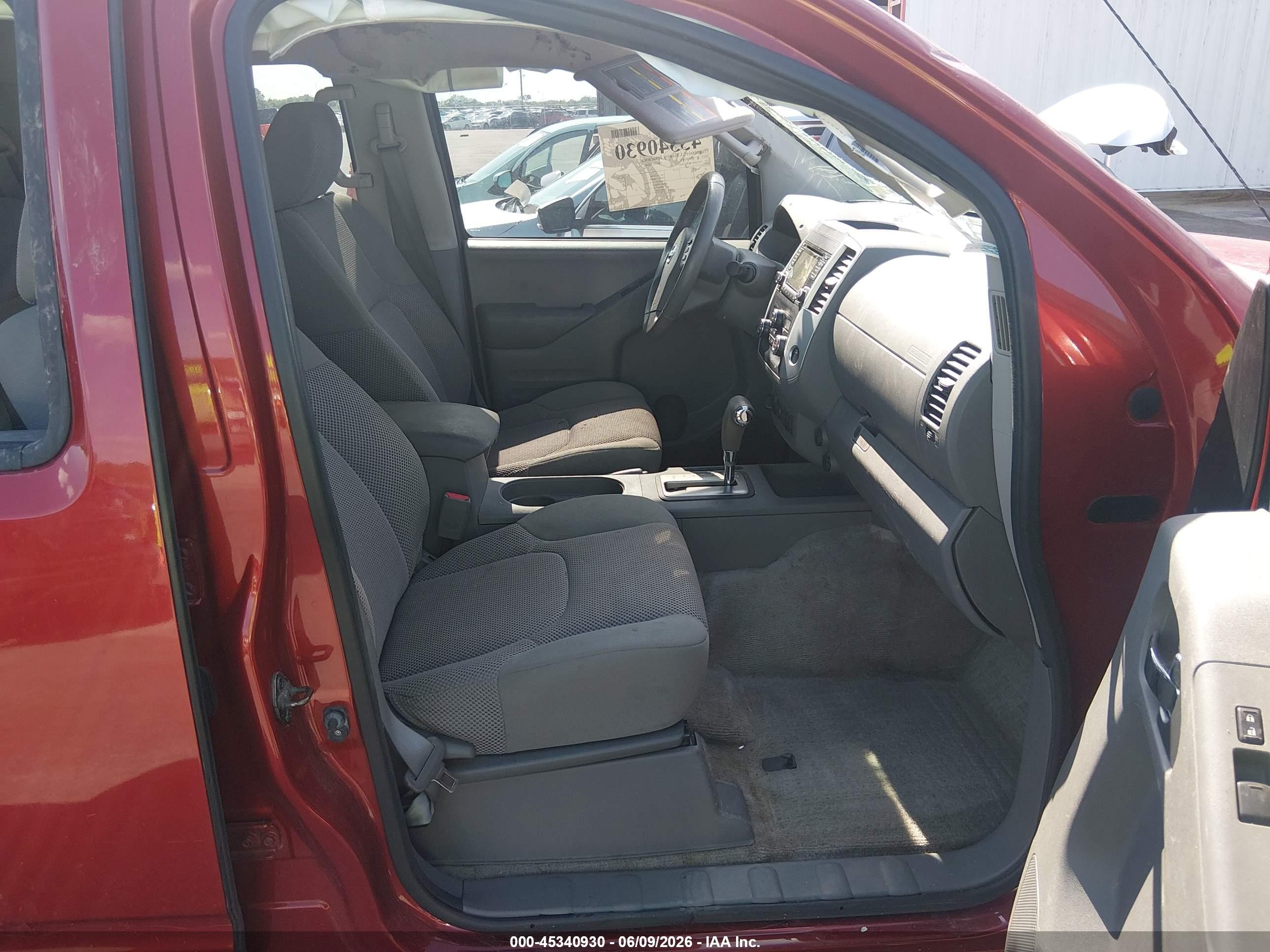 2015 Nissan Frontier Sv Red vin: 1N6AD0EV0FN733056