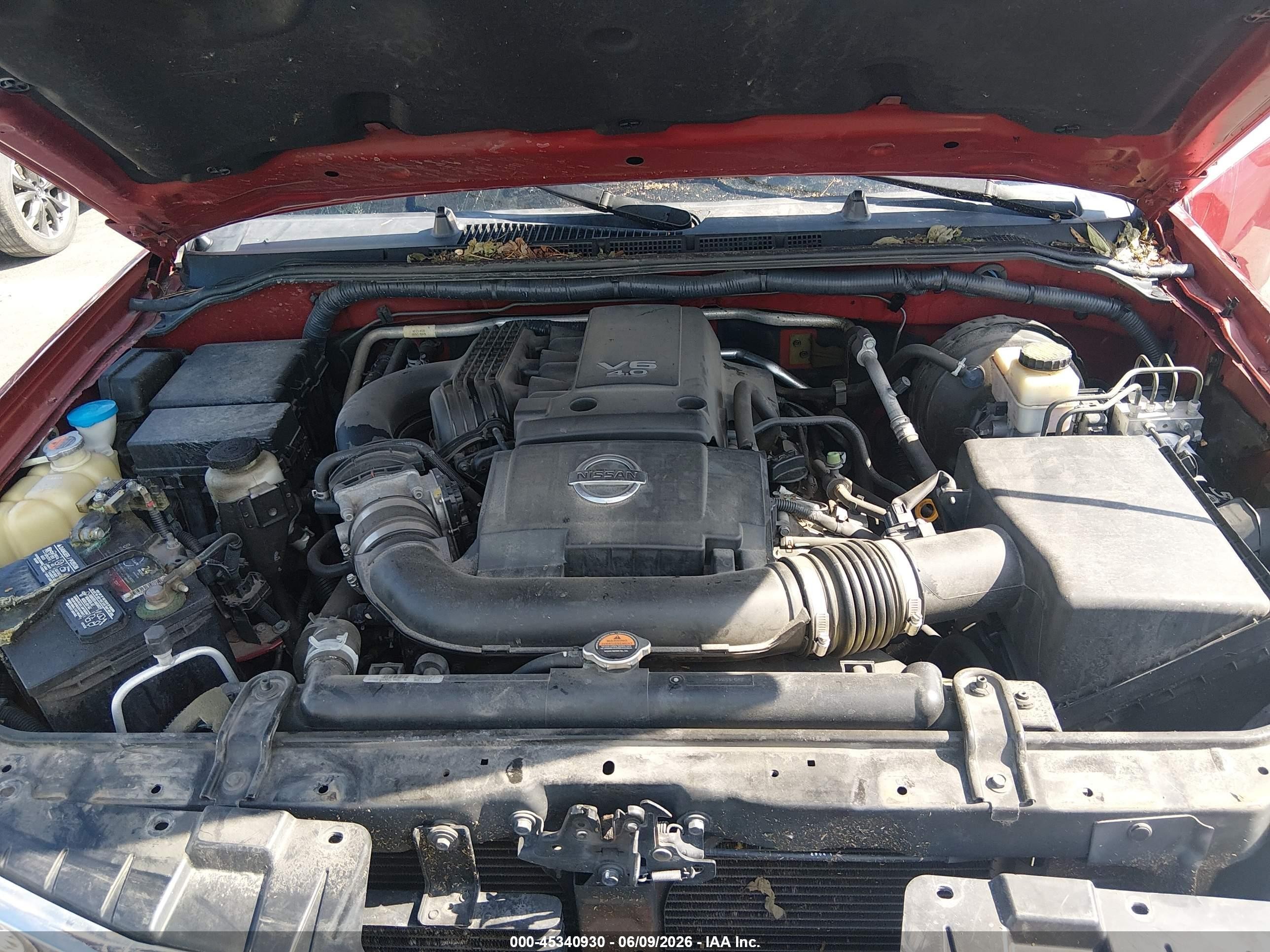 2015 Nissan Frontier Sv Red vin: 1N6AD0EV0FN733056
