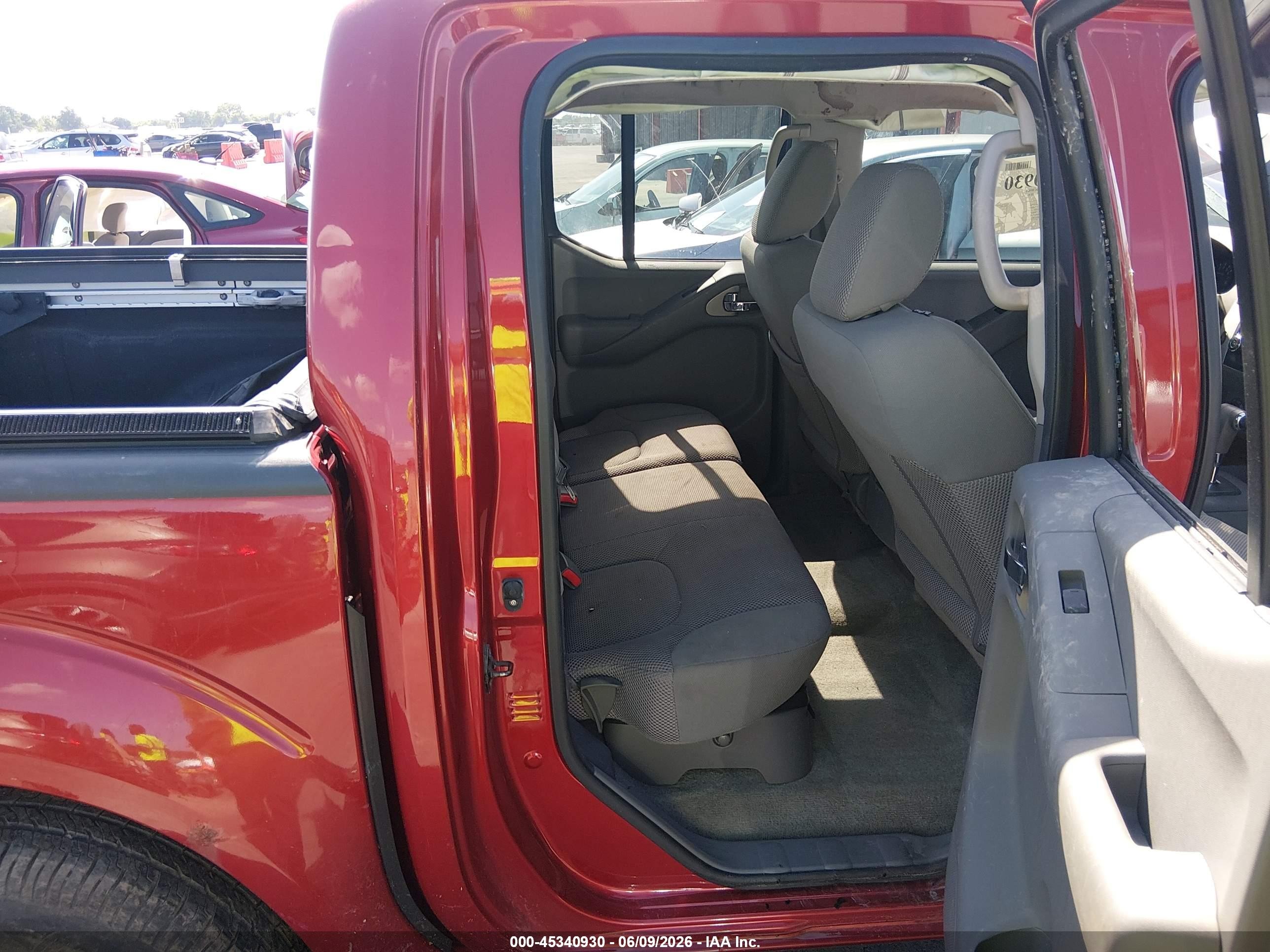 2015 Nissan Frontier Sv Red vin: 1N6AD0EV0FN733056