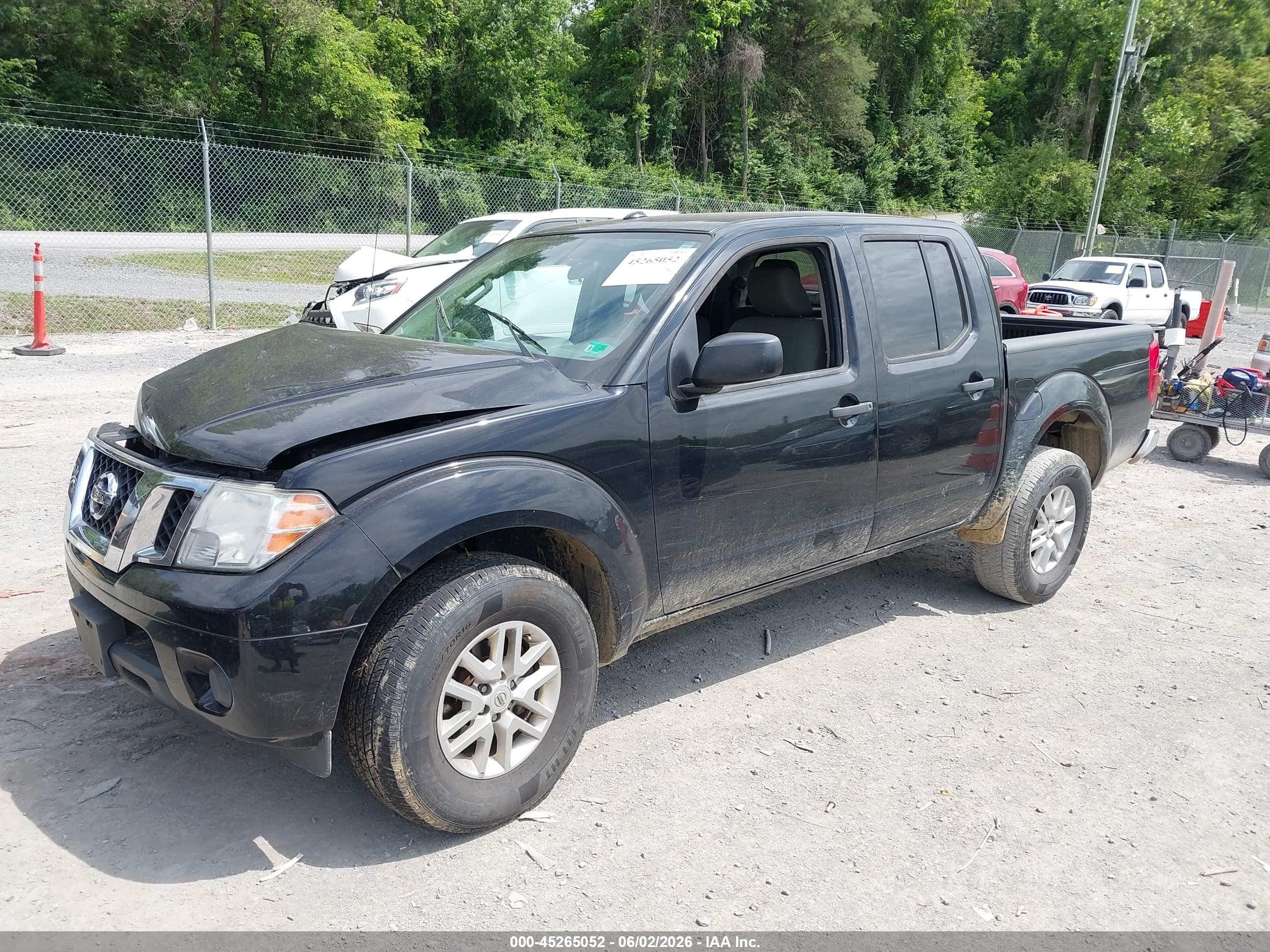 2015 Nissan Frontier Black vin: 1N6AD0EV0FN733154