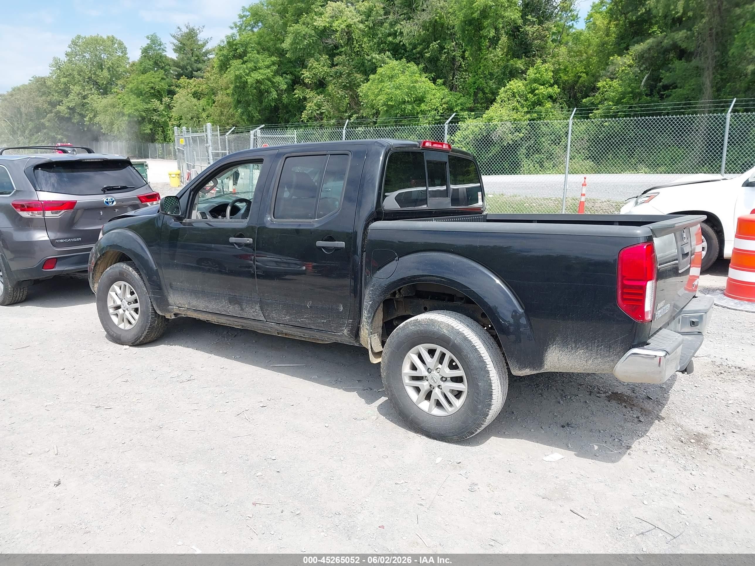 2015 Nissan Frontier Black vin: 1N6AD0EV0FN733154