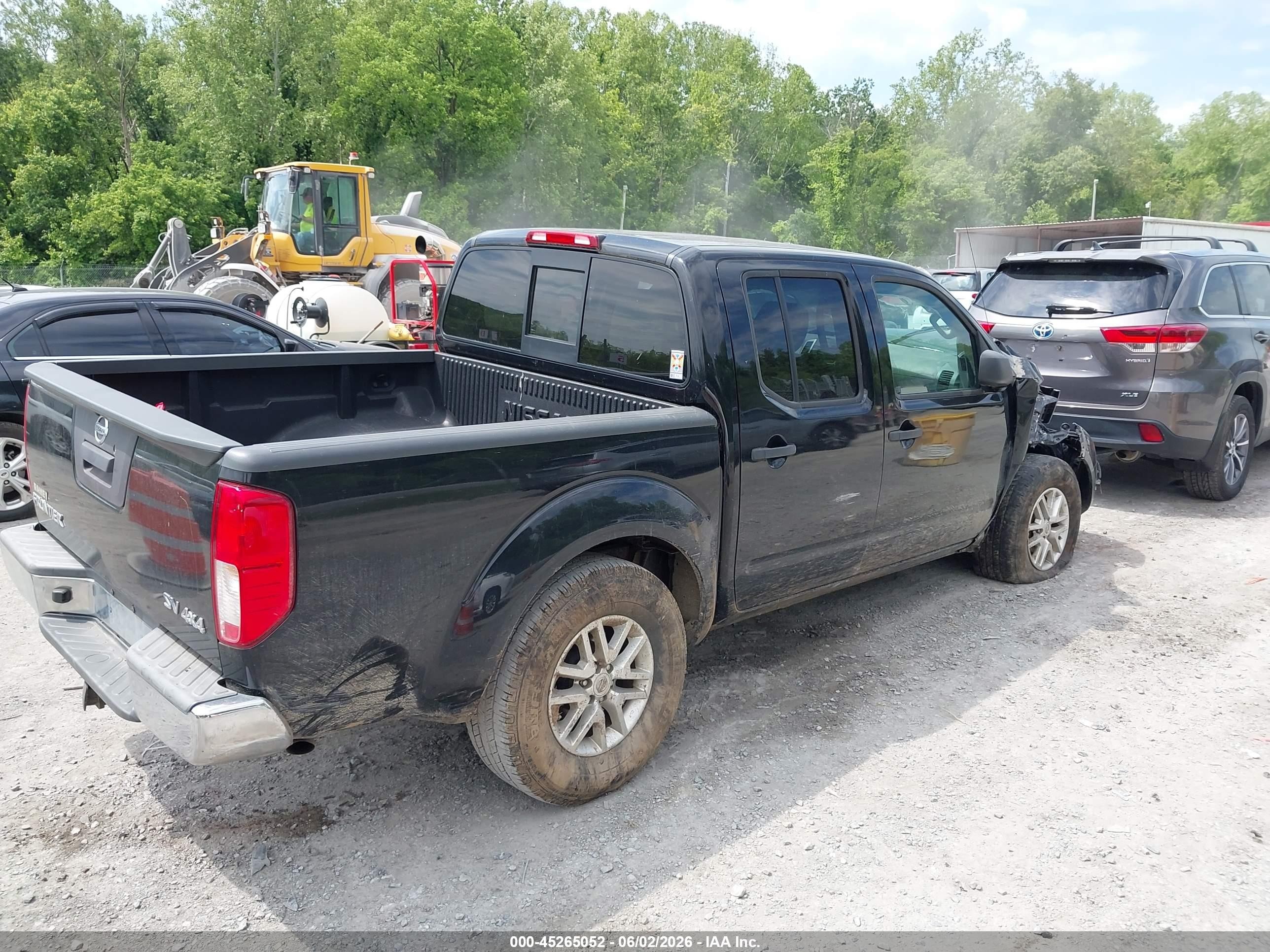 2015 Nissan Frontier Black vin: 1N6AD0EV0FN733154