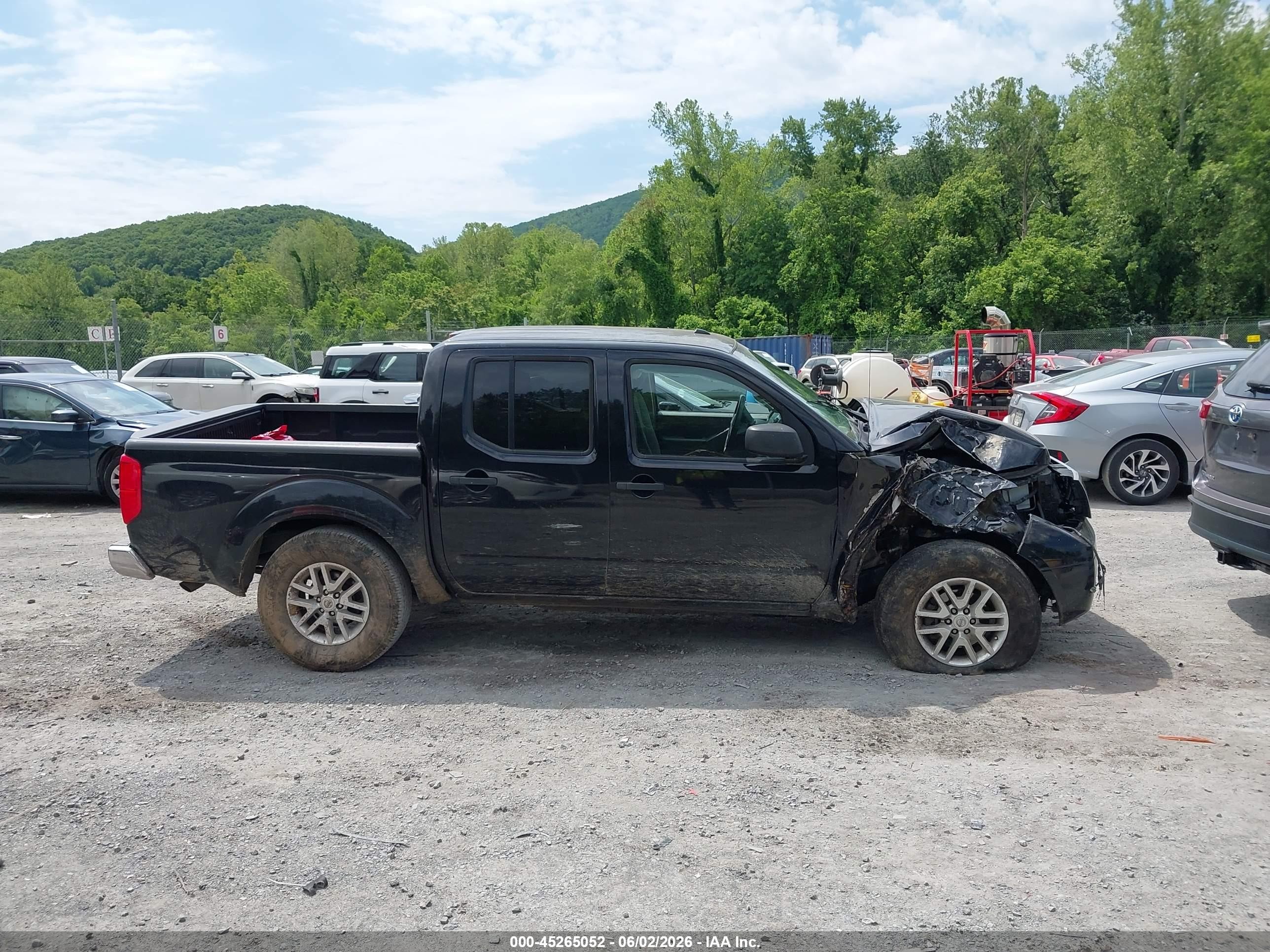 2015 Nissan Frontier Black vin: 1N6AD0EV0FN733154