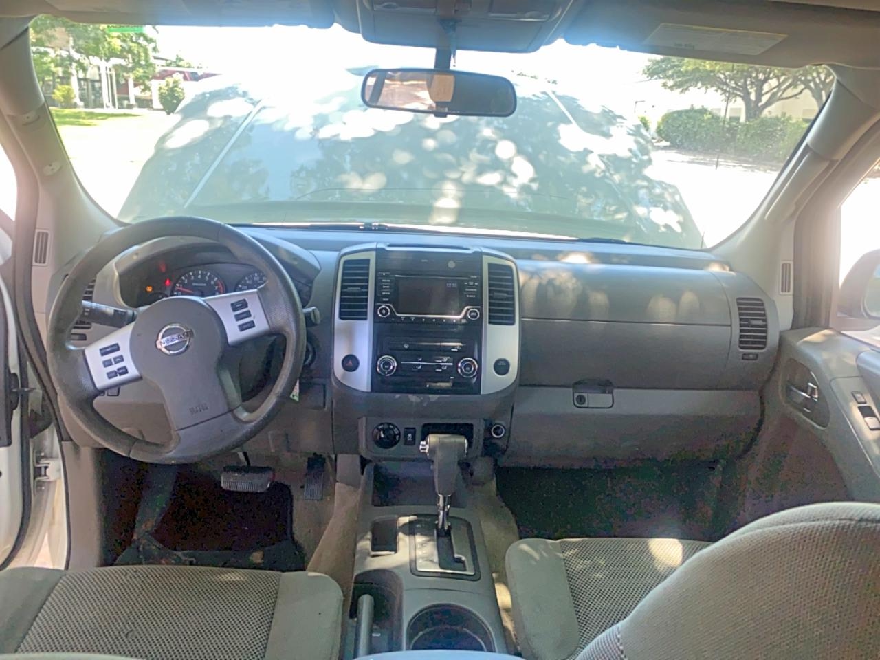 2015 Nissan Frontier Sv White vin: 1N6AD0EV0FN734322