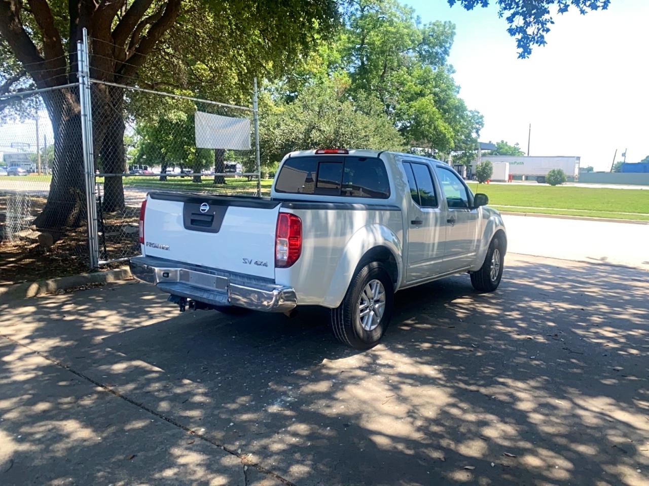 2015 Nissan Frontier Sv White vin: 1N6AD0EV0FN734322