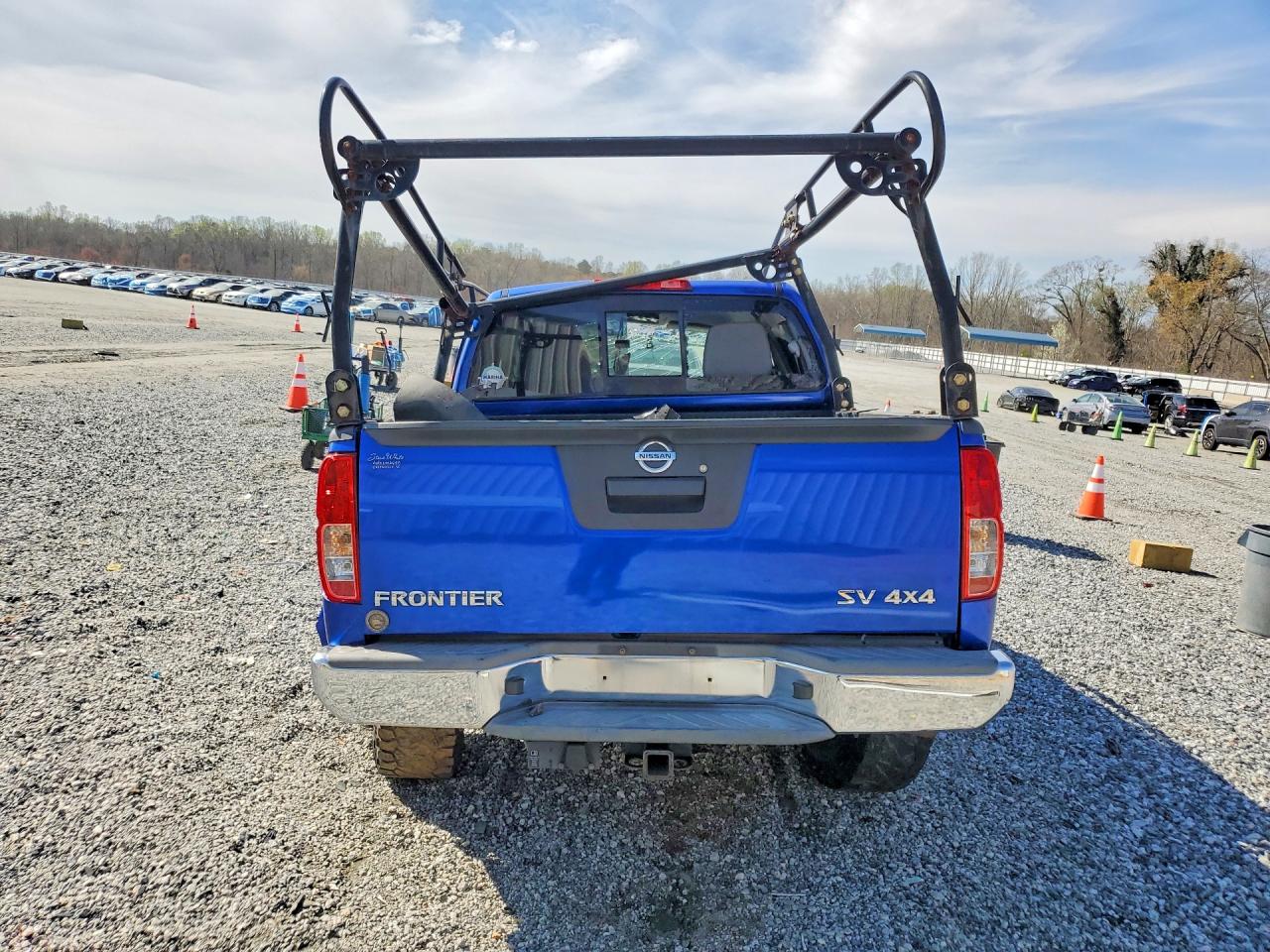 2015 Nissan Frontier Blue vin: 1N6AD0EV0FN735762
