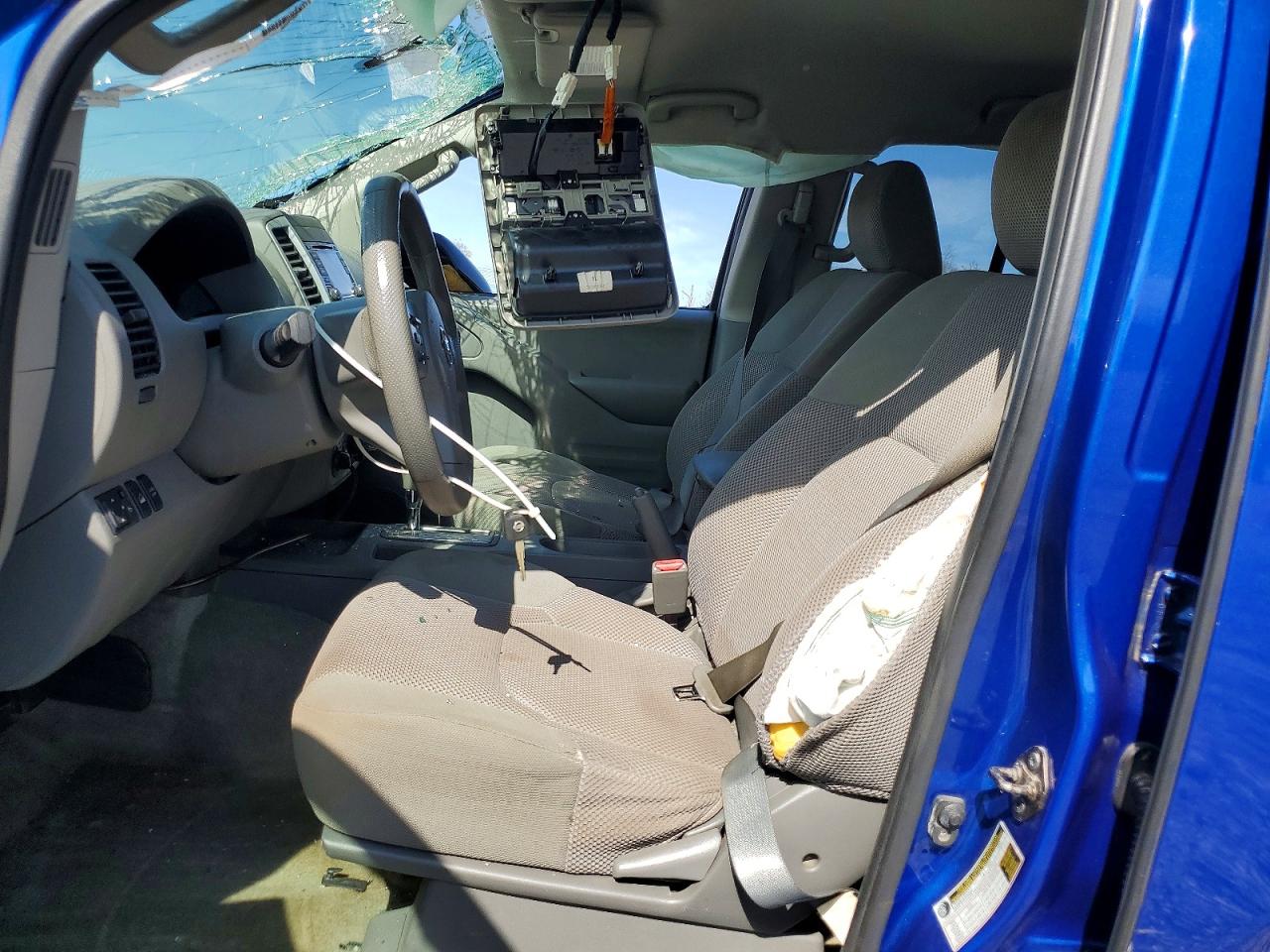 2015 Nissan Frontier Blue vin: 1N6AD0EV0FN735762