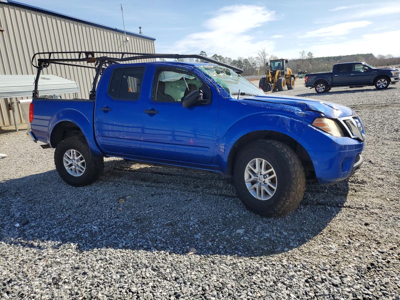 2015 Nissan Frontier Blue vin: 1N6AD0EV0FN735762