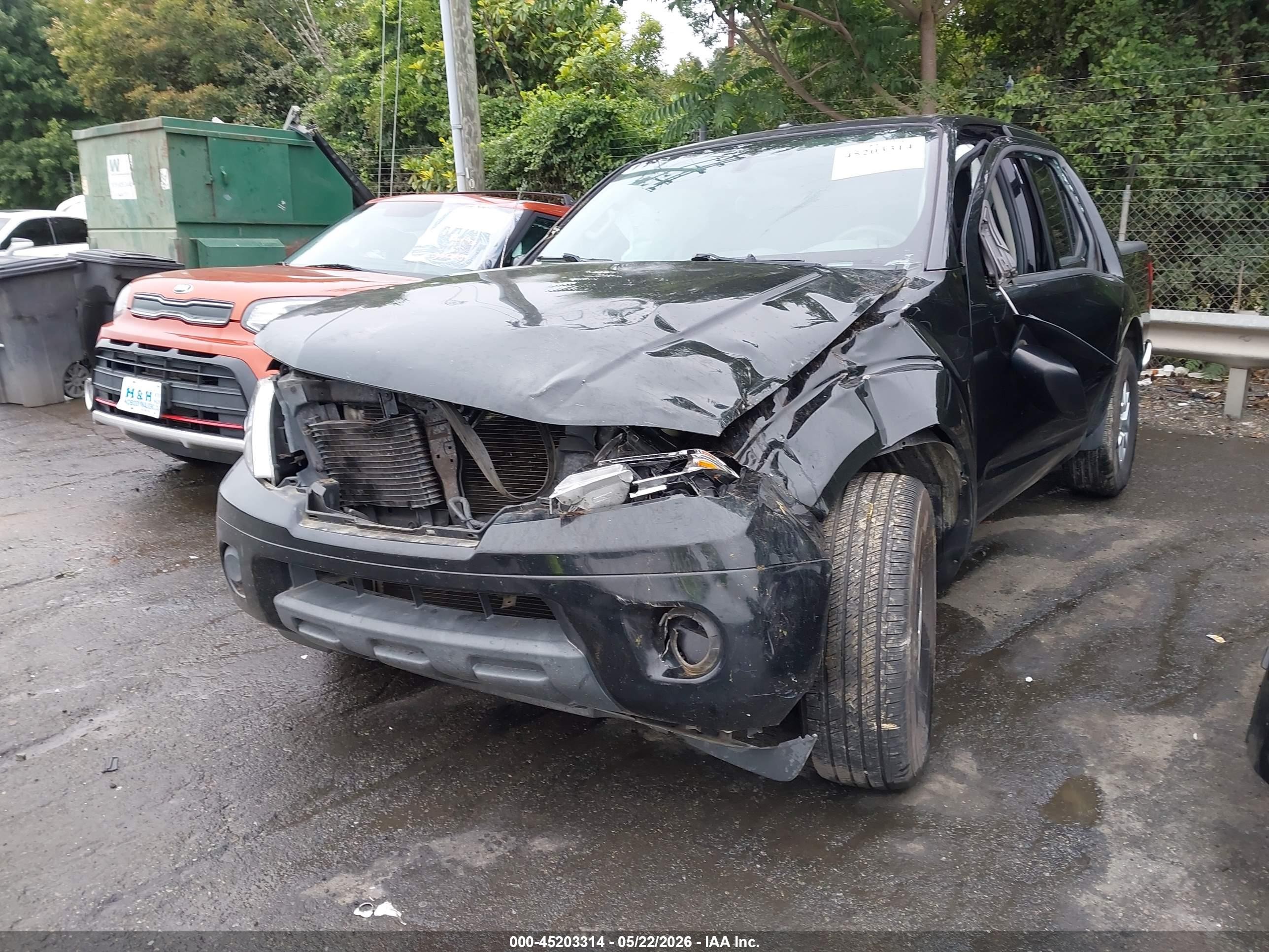 2015 Nissan Frontier Pro-4x/s/sl/sv Черный vin: 1N6AD0EV0FN743621