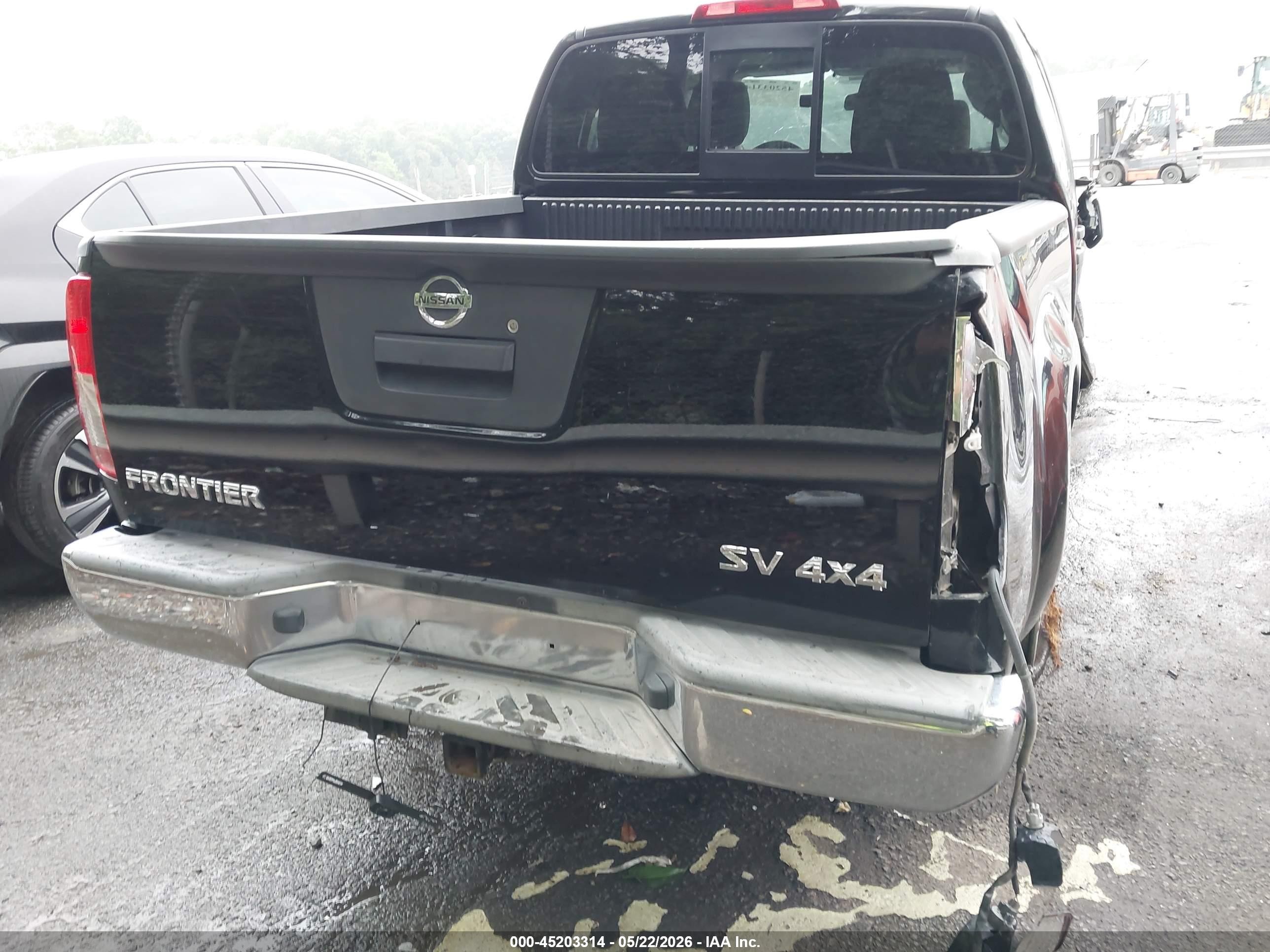 2015 Nissan Frontier Pro-4x/s/sl/sv Черный vin: 1N6AD0EV0FN743621