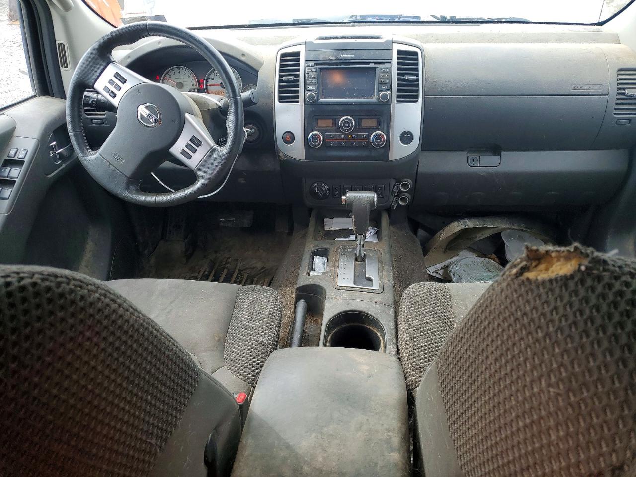 2015 Nissan Frontier Pro-4x White vin: 1N6AD0EV0FN750102