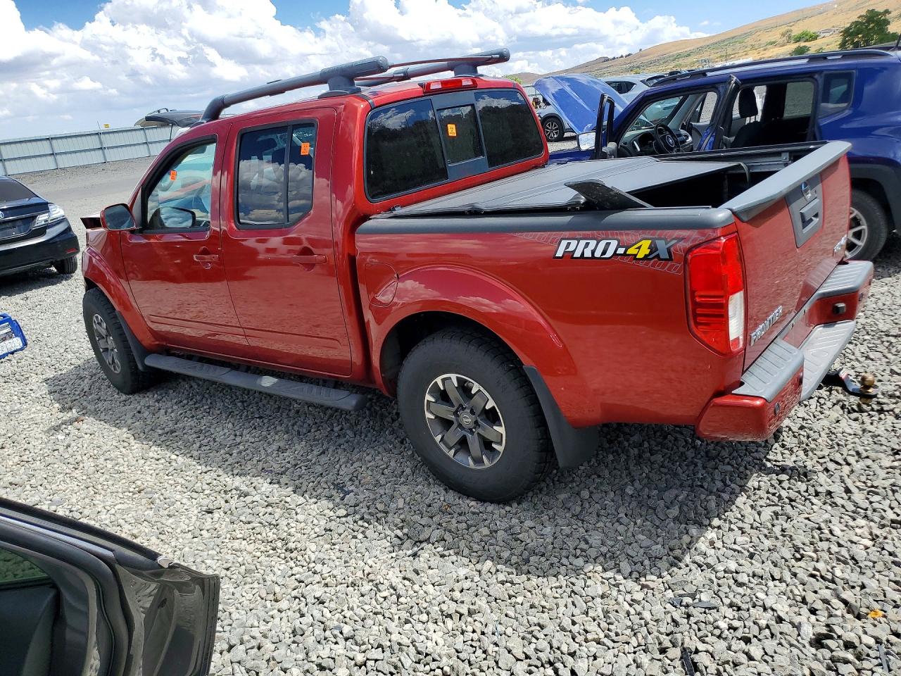 2017 Nissan Frontier Pro-4x Orange vin: 1N6AD0EV0HN715112