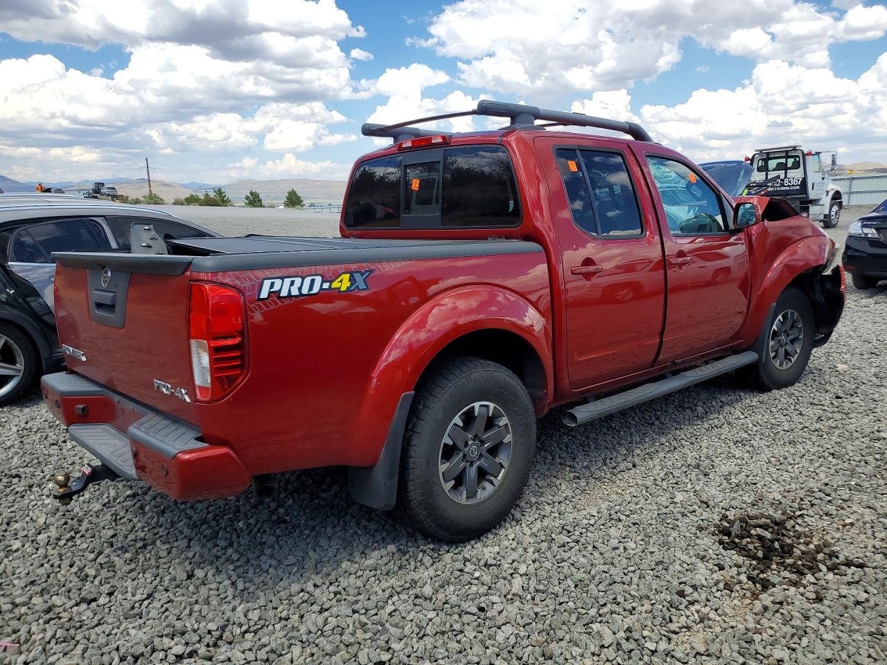 2017 Nissan Frontier Pro-4x Orange vin: 1N6AD0EV0HN715112