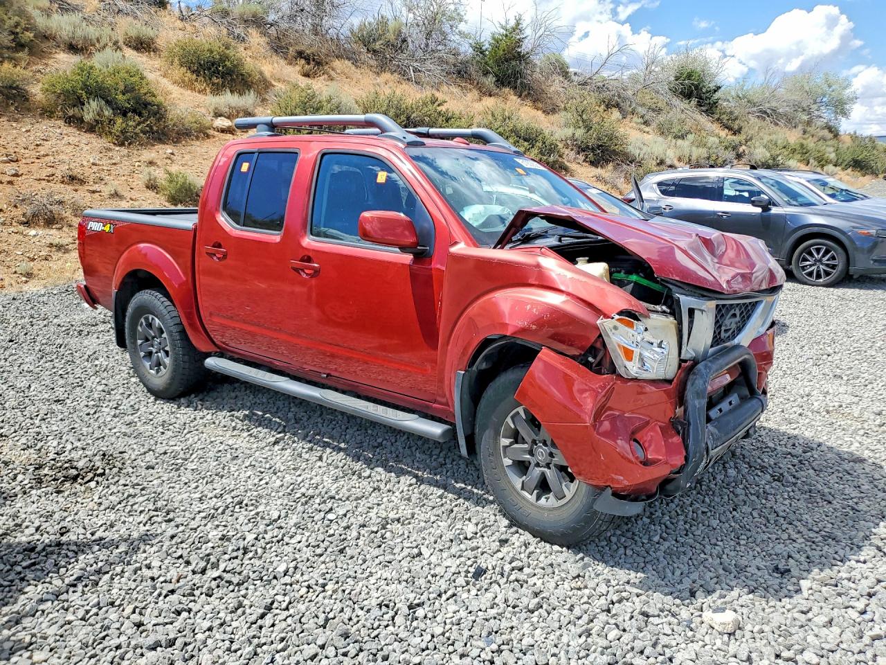 2017 Nissan Frontier Pro-4x Orange vin: 1N6AD0EV0HN715112