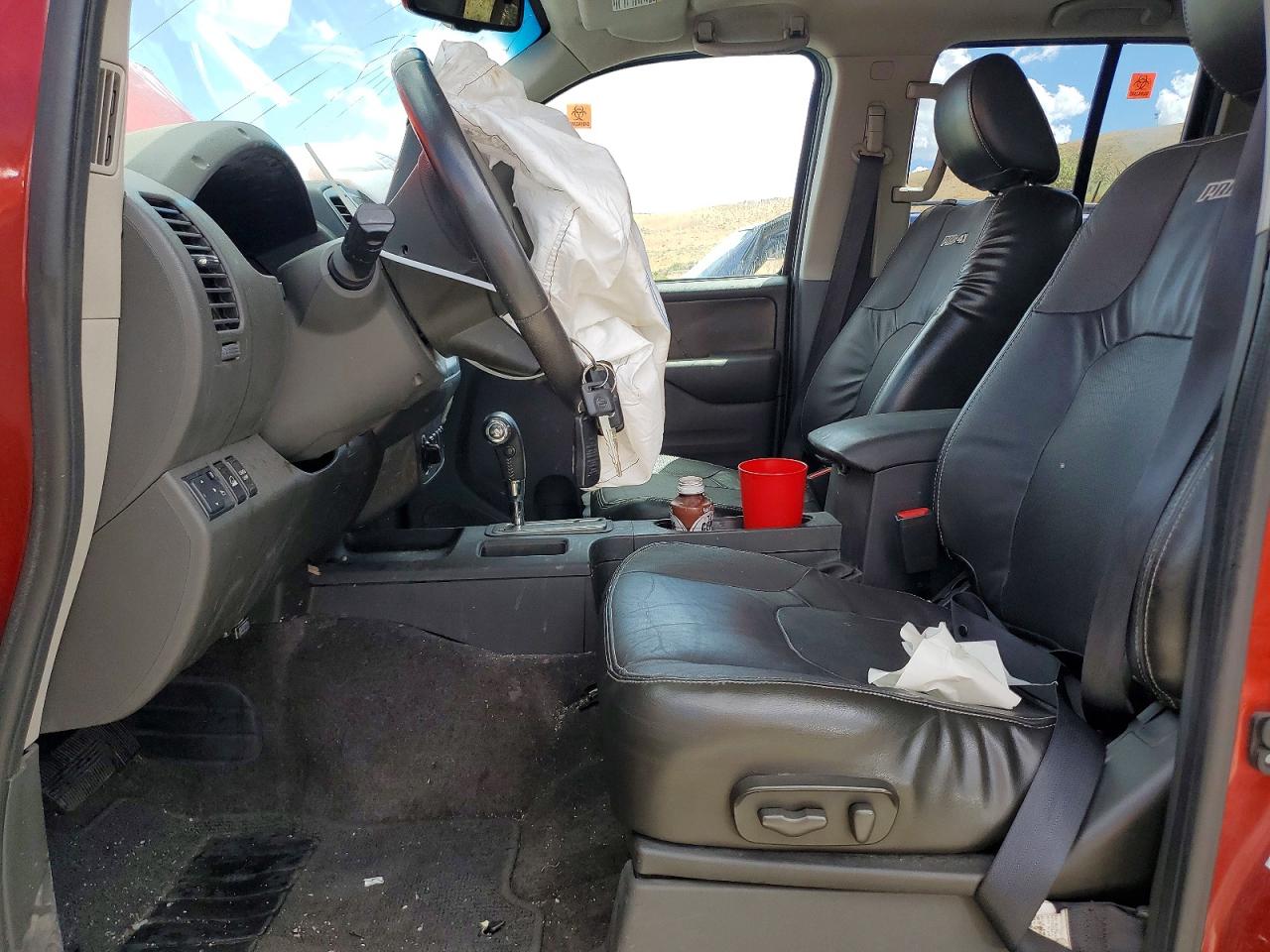 2017 Nissan Frontier Pro-4x Orange vin: 1N6AD0EV0HN715112