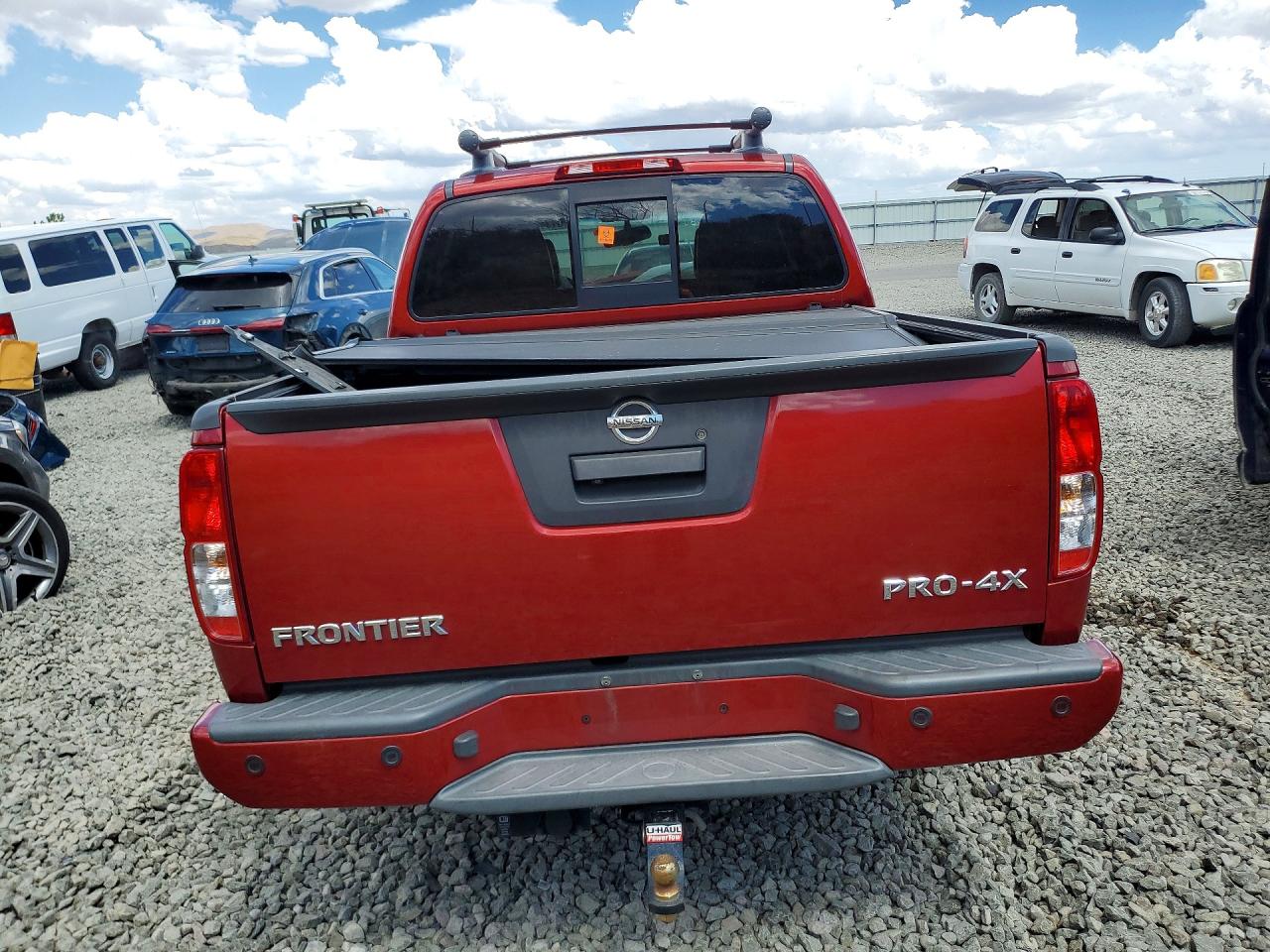 2017 Nissan Frontier Pro-4x Orange vin: 1N6AD0EV0HN715112
