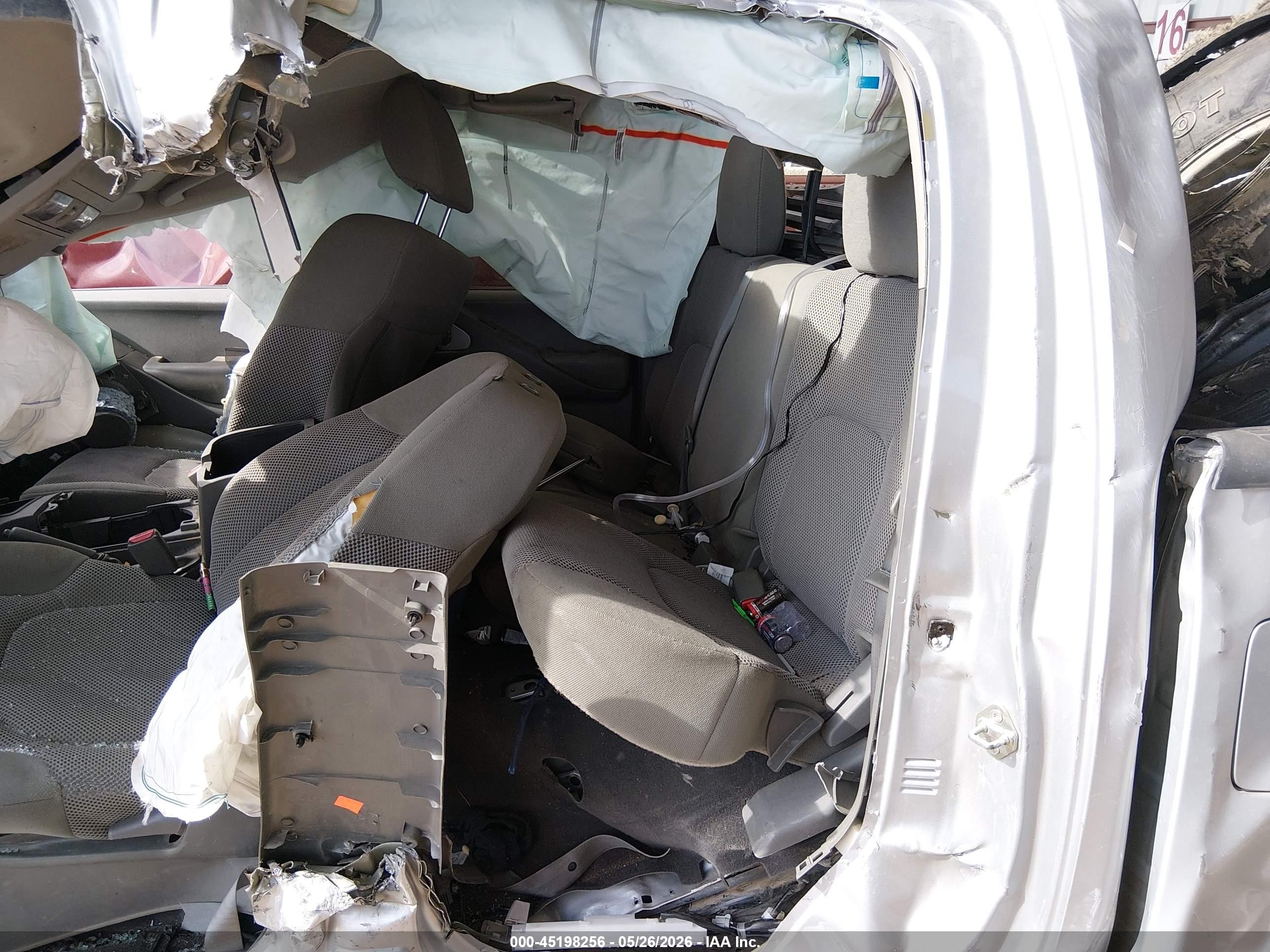 2019 Nissan Frontier Sv Silver vin: 1N6AD0EV0KN703839