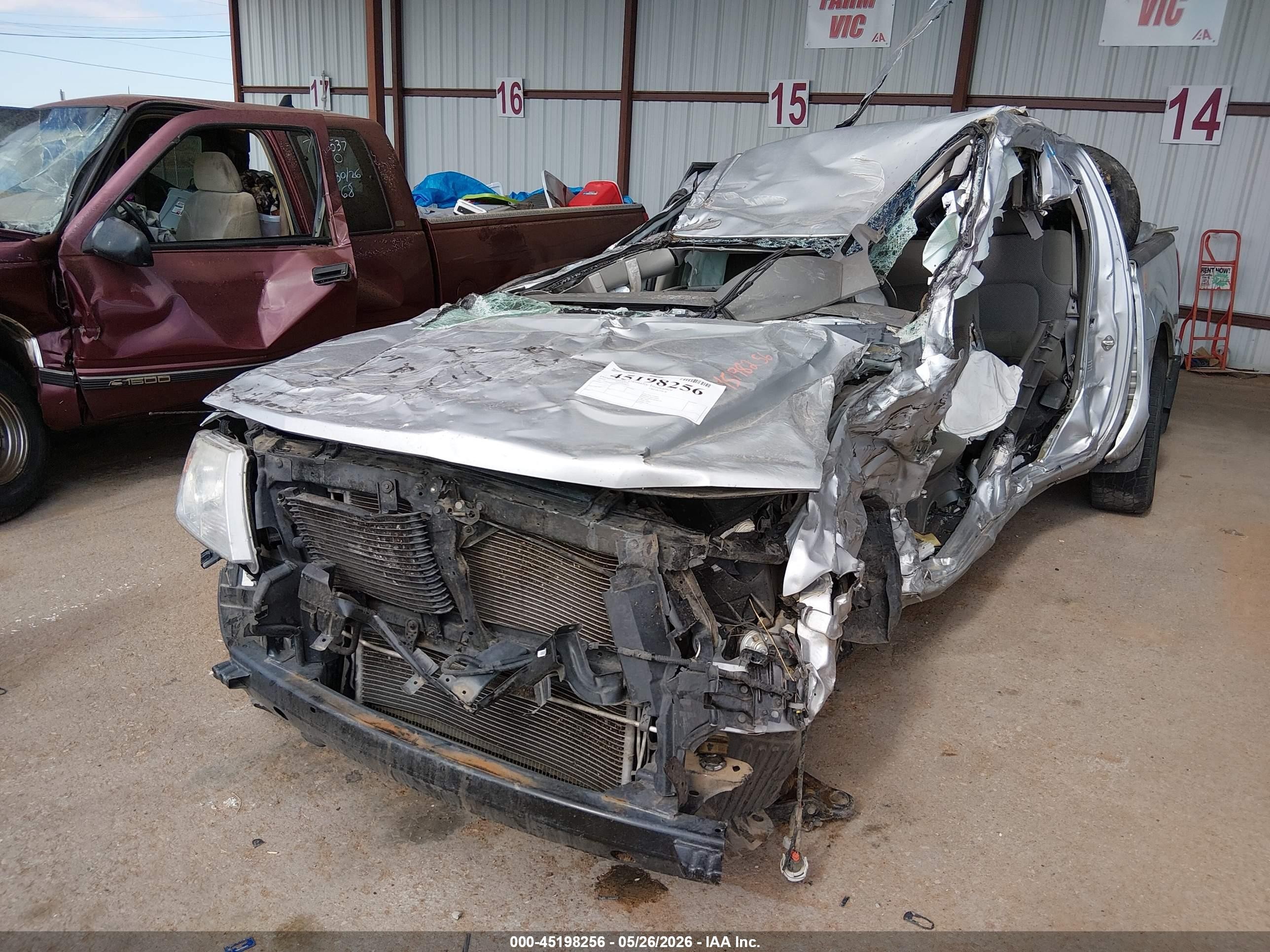 2019 Nissan Frontier Sv Silver vin: 1N6AD0EV0KN703839