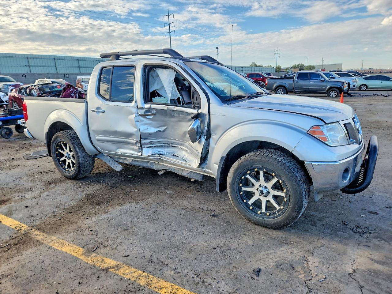 2010 Nissan Frontier Se V6 Серебряный vin: 1N6AD0EV1AC423521