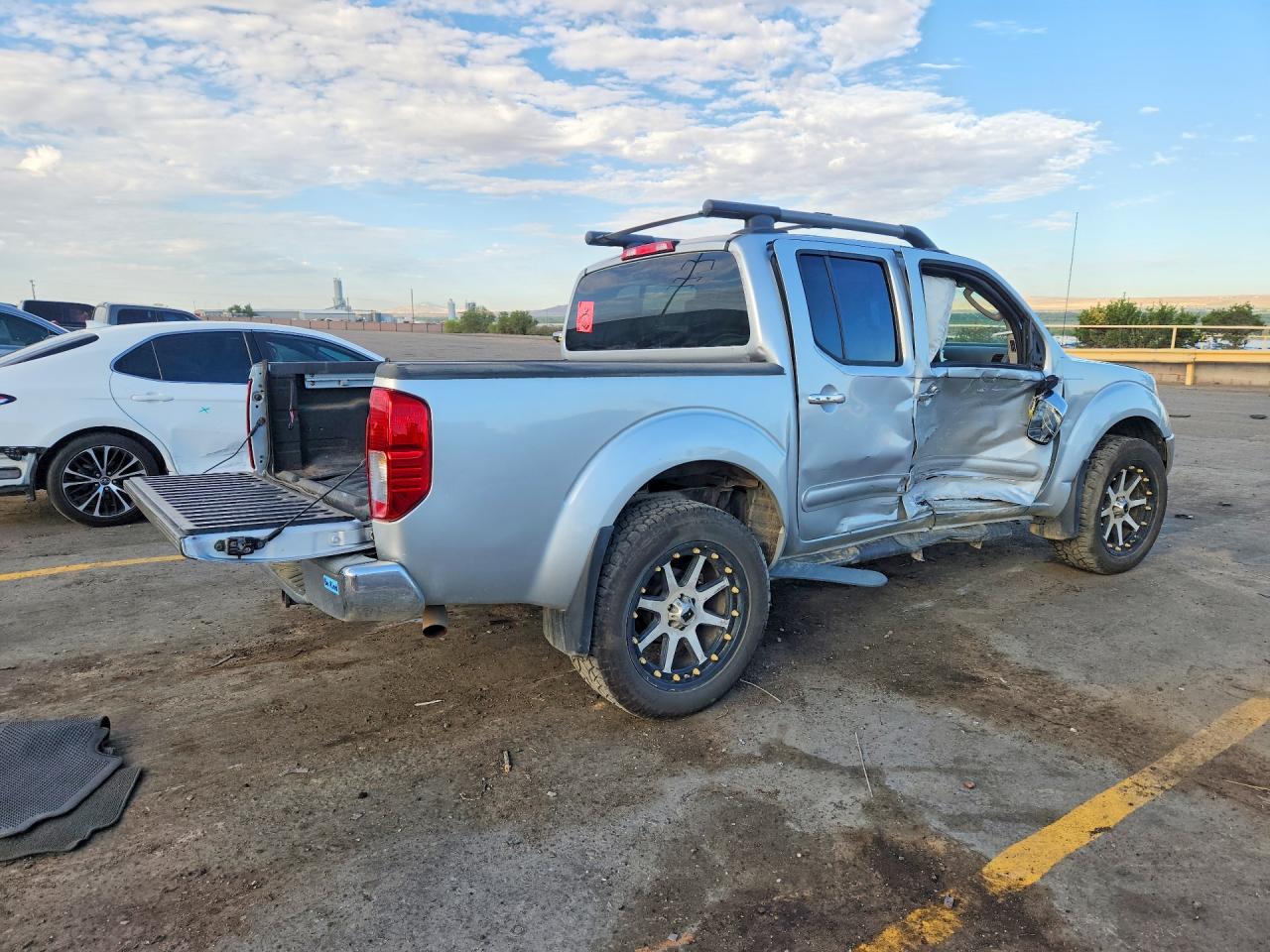 2010 Nissan Frontier Se V6 Серебряный vin: 1N6AD0EV1AC423521