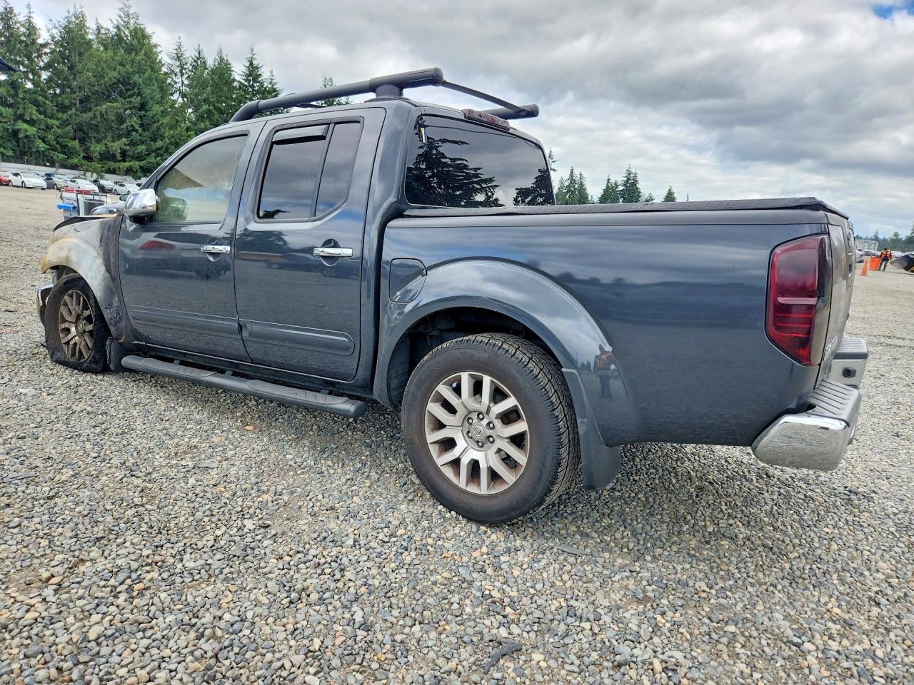 2011 Nissan Frontier S/sv/sl/pro-4x Gray vin: 1N6AD0EV1BC413704