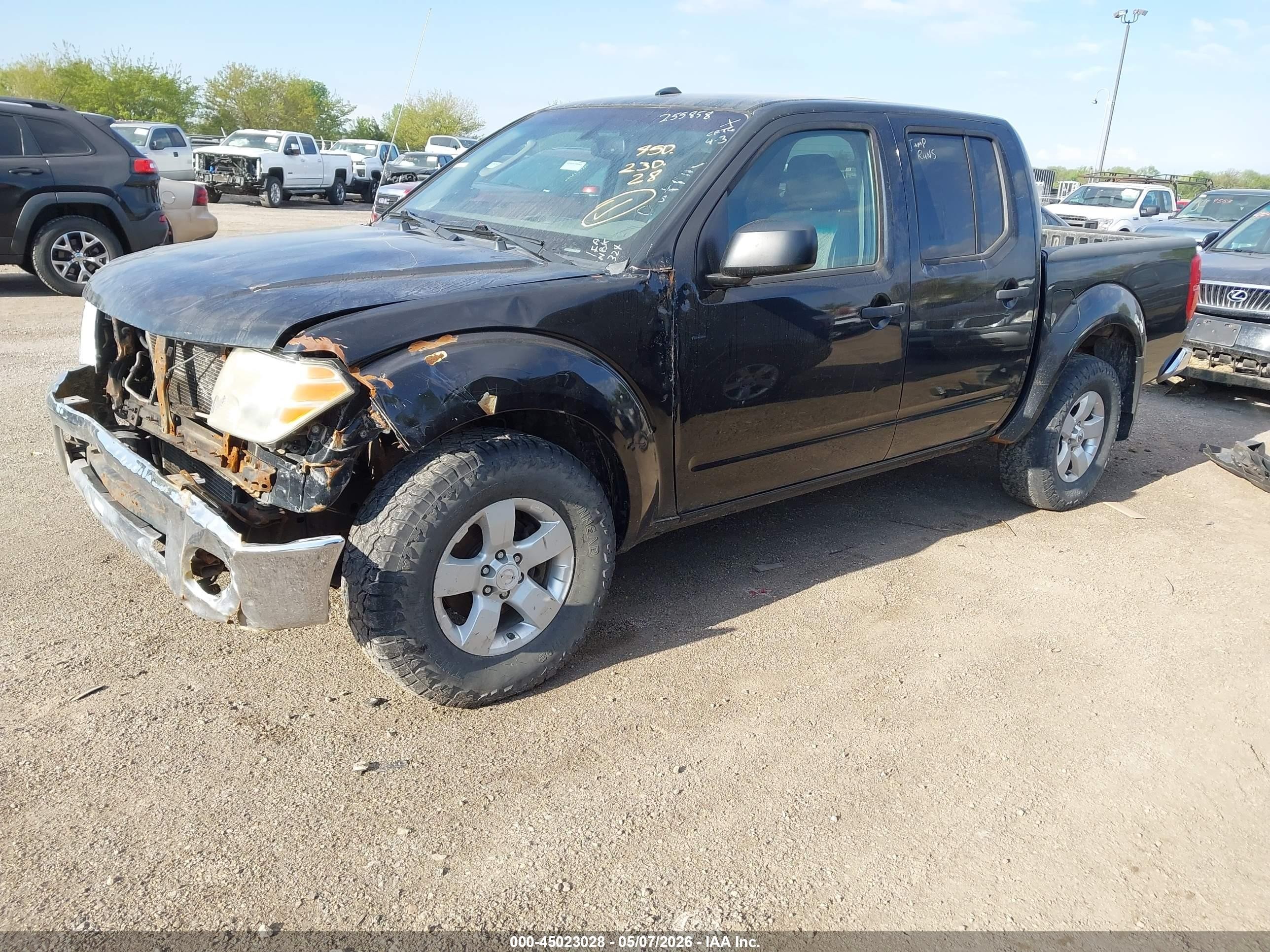 2011 Nissan Frontier Sv Черный vin: 1N6AD0EV1BC415887