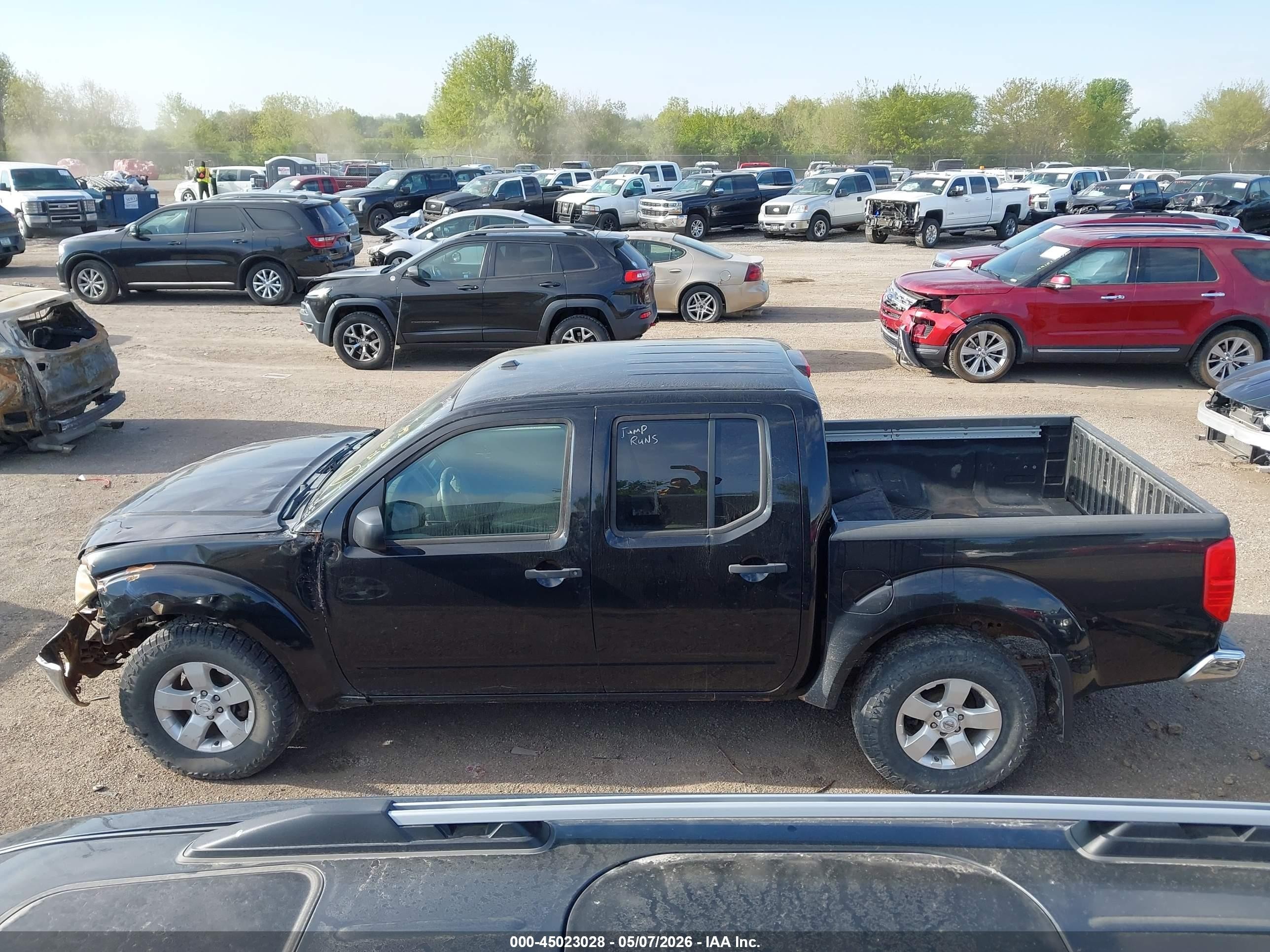 2011 Nissan Frontier Sv Черный vin: 1N6AD0EV1BC415887