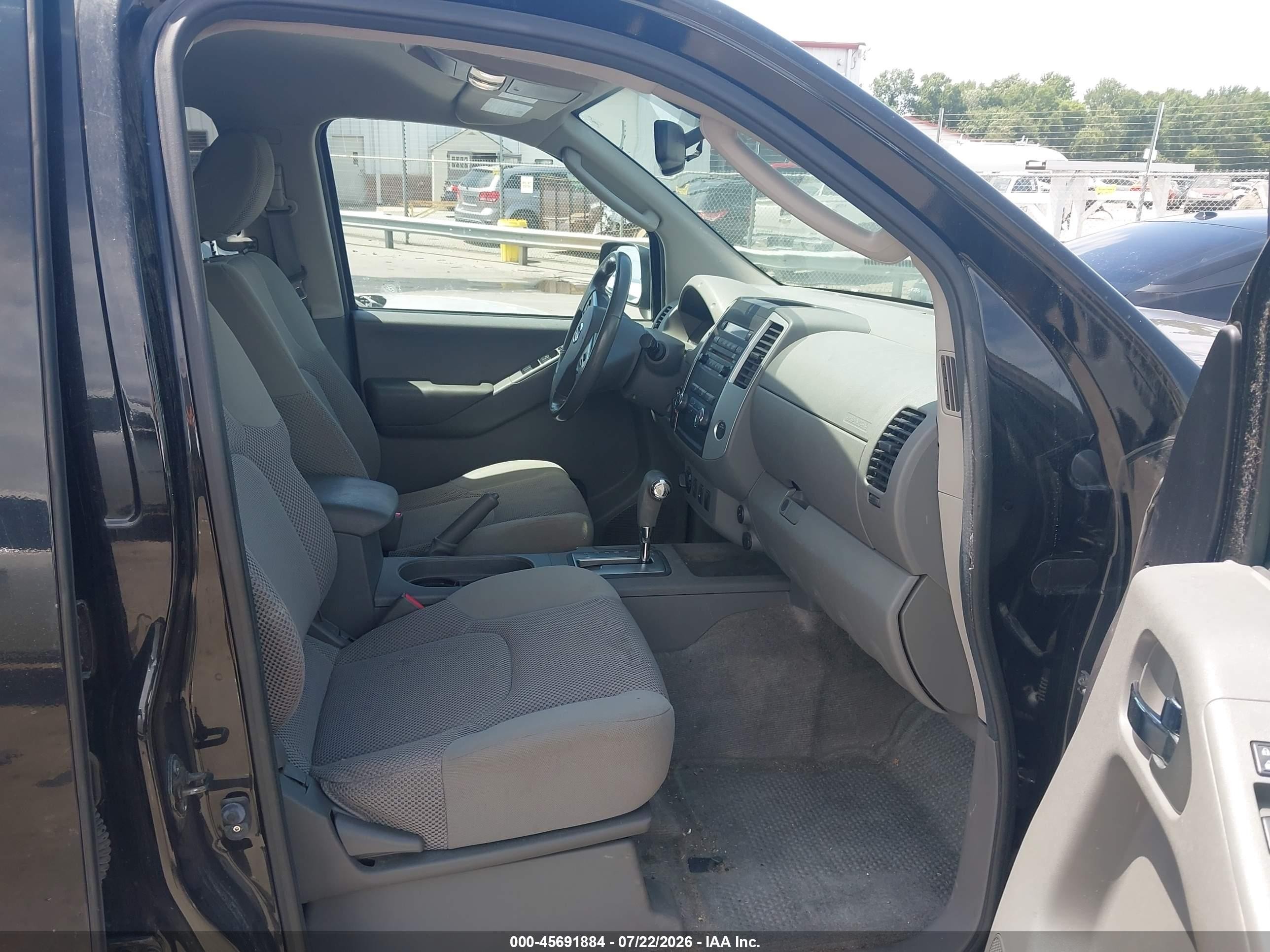 2011 Nissan Frontier Sv Black vin: 1N6AD0EV1BC434486