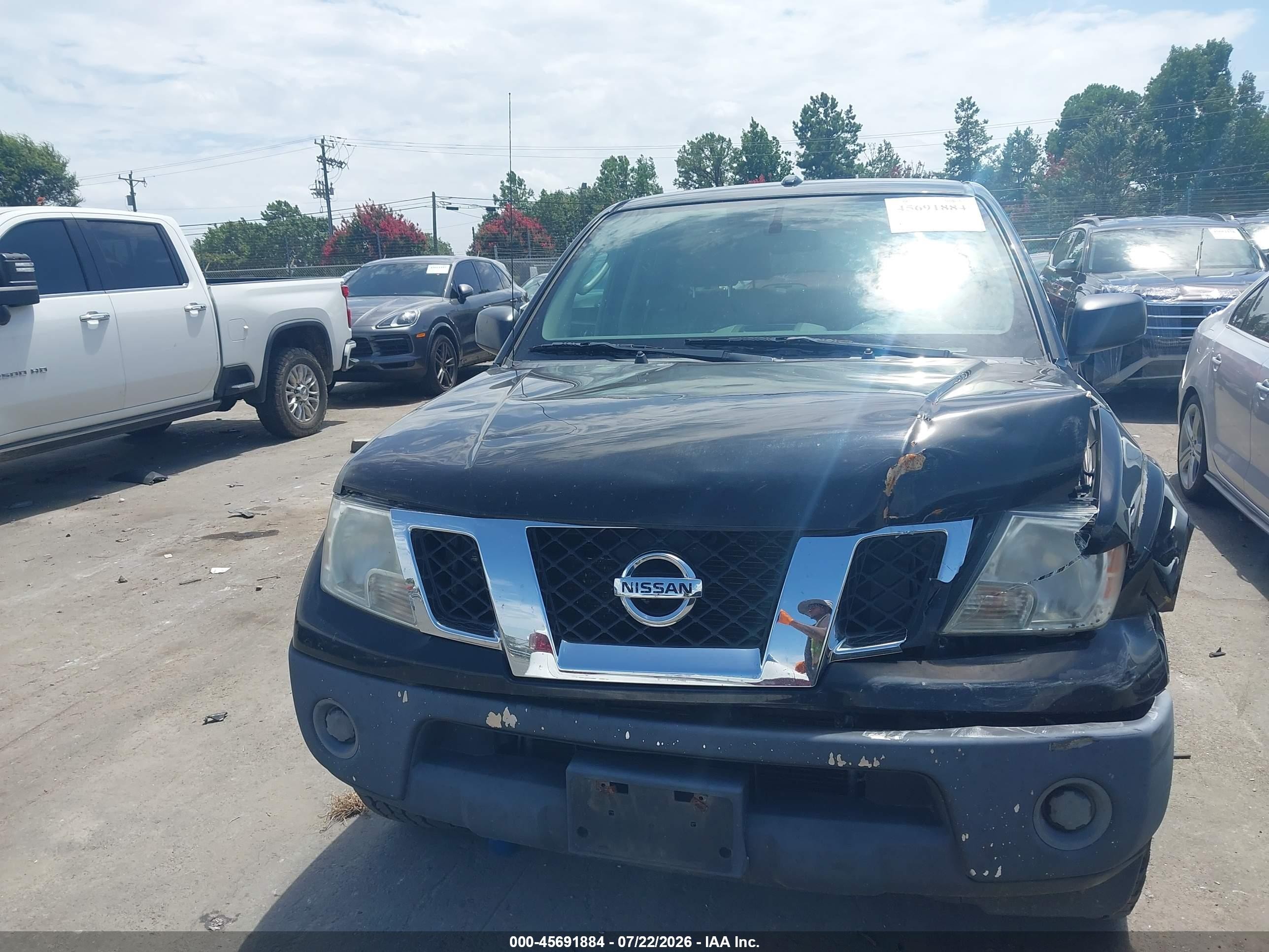 2011 Nissan Frontier Sv Black vin: 1N6AD0EV1BC434486