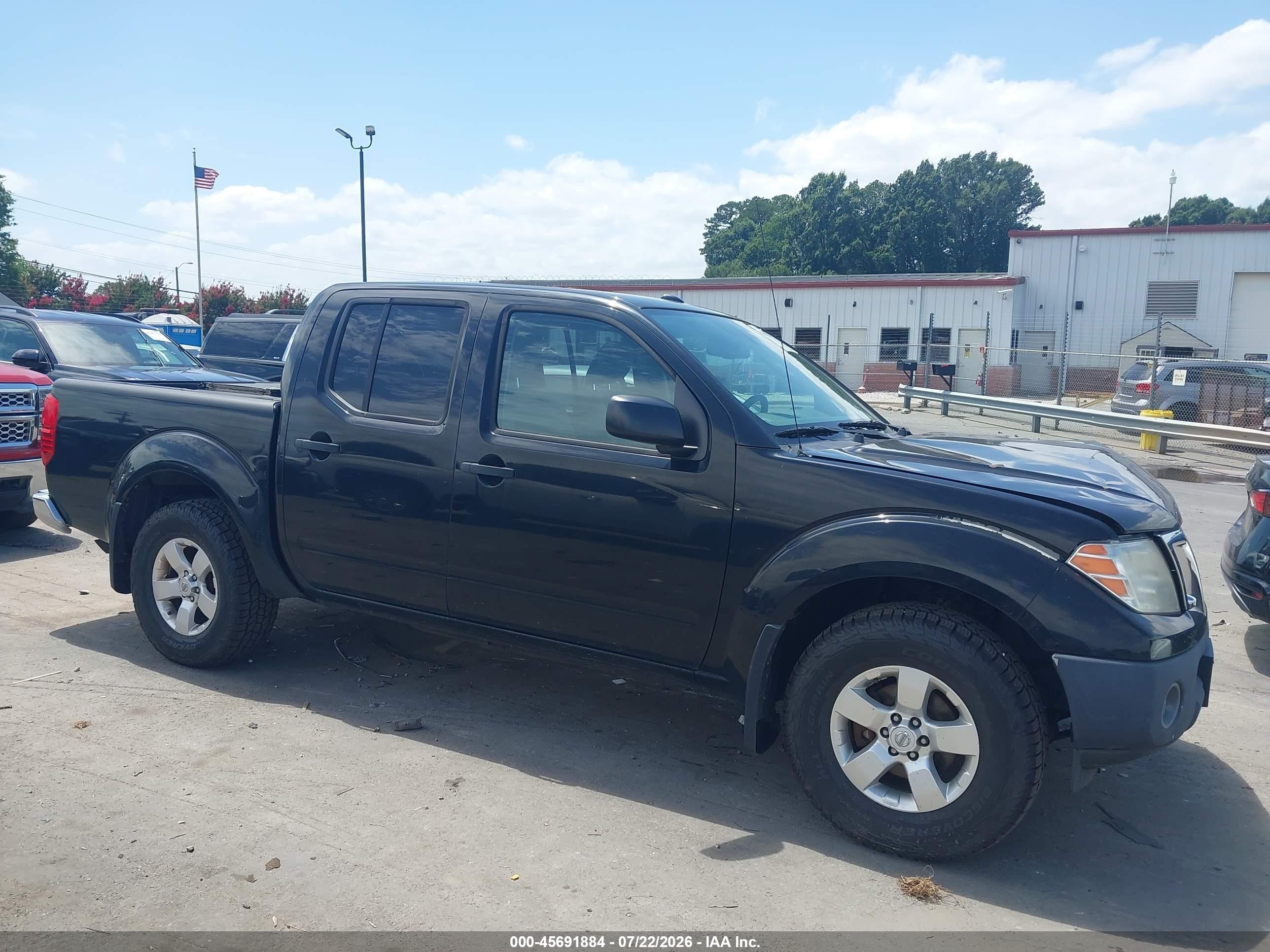 2011 Nissan Frontier Sv Black vin: 1N6AD0EV1BC434486