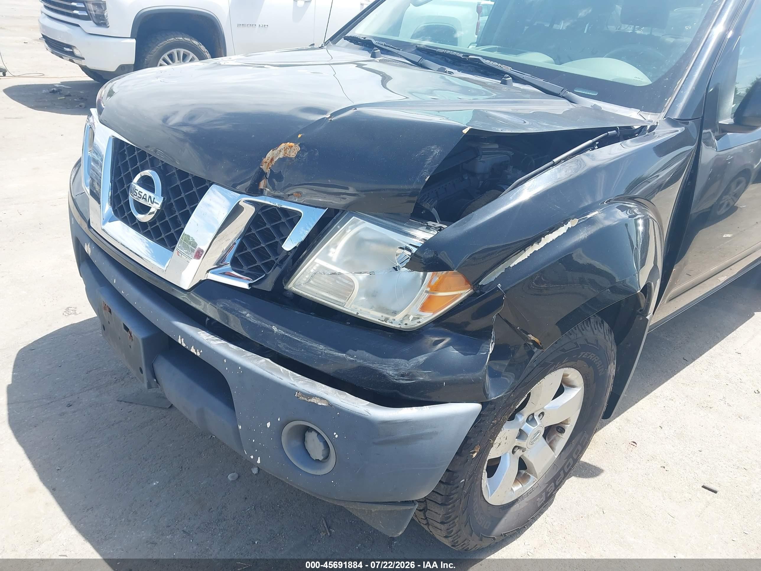 2011 Nissan Frontier Sv Black vin: 1N6AD0EV1BC434486