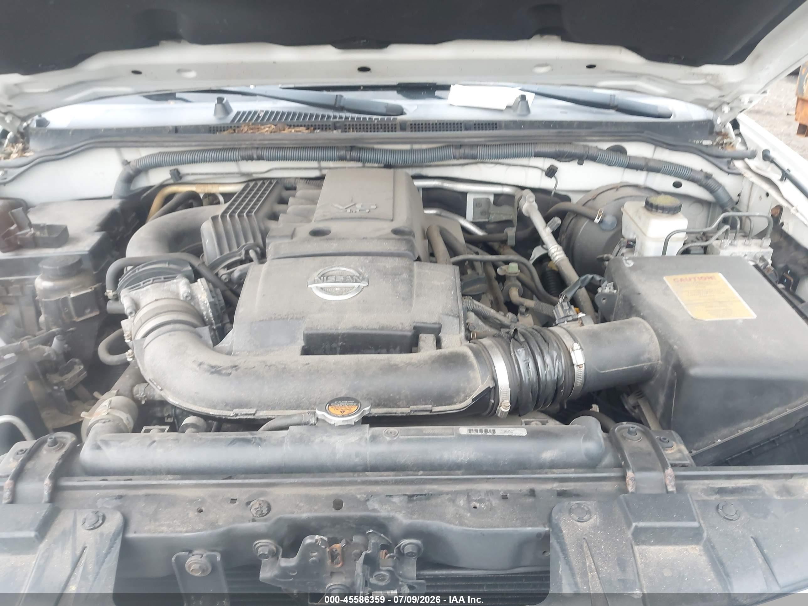 2011 Nissan Frontier Pro-4x White vin: 1N6AD0EV1BC435718