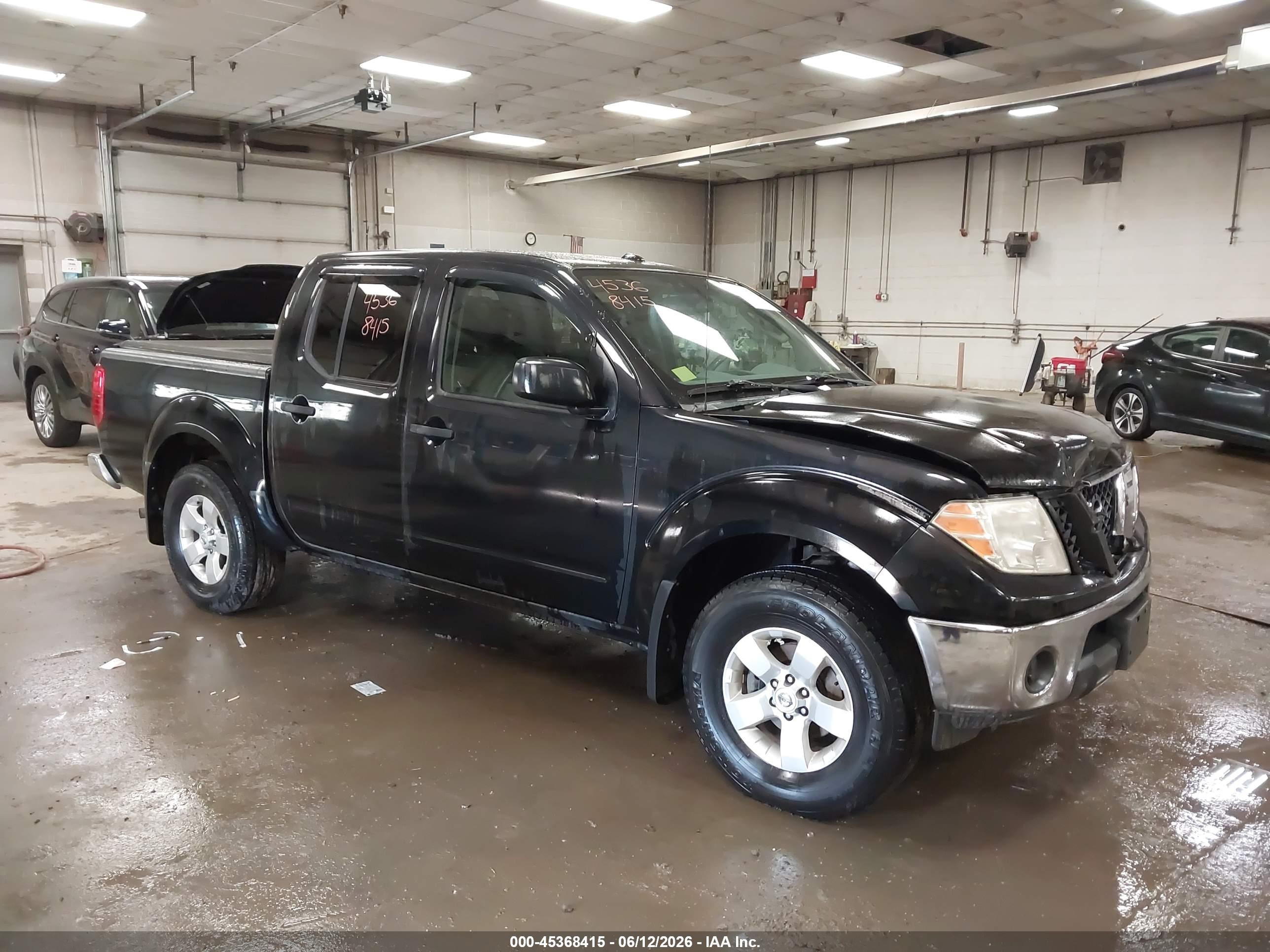 2011 Nissan Frontier Sv Black vin: 1N6AD0EV1BC441969