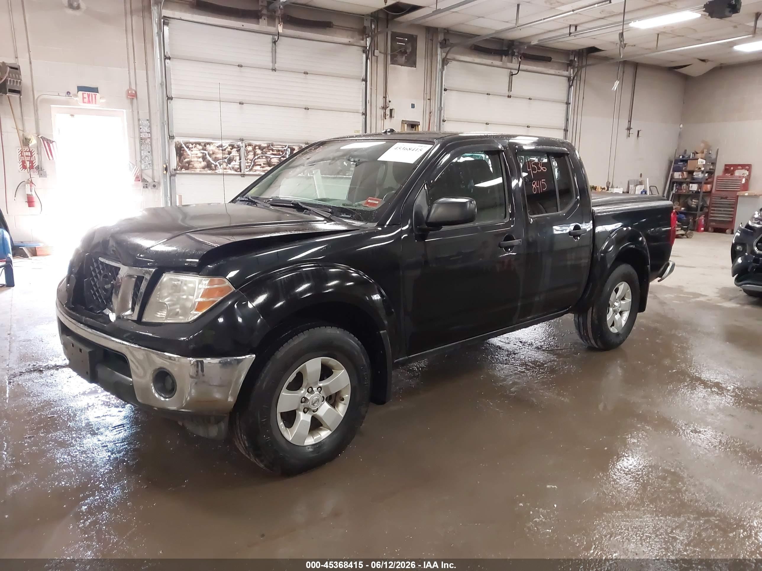 2011 Nissan Frontier Sv Black vin: 1N6AD0EV1BC441969