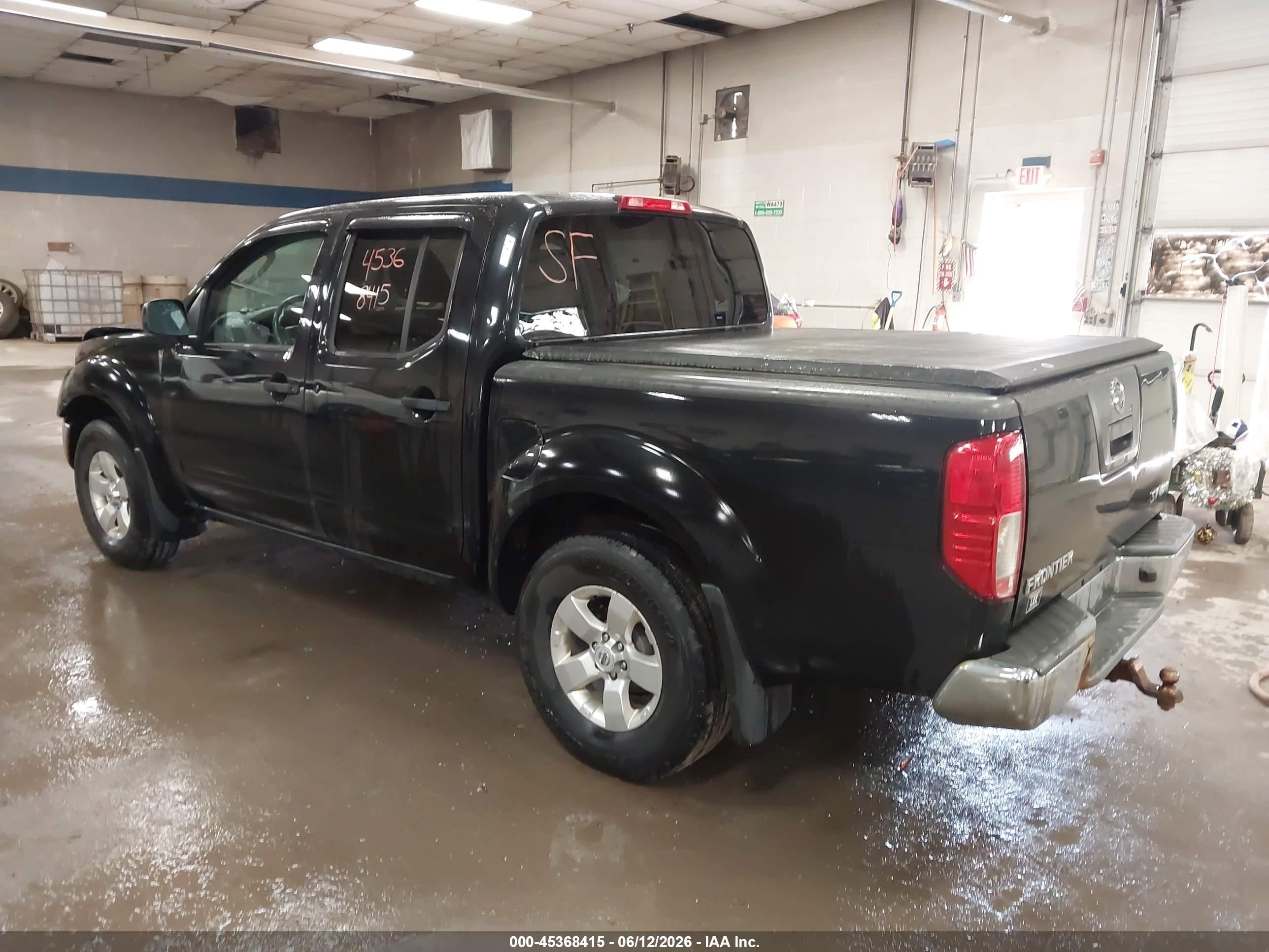 2011 Nissan Frontier Sv Black vin: 1N6AD0EV1BC441969