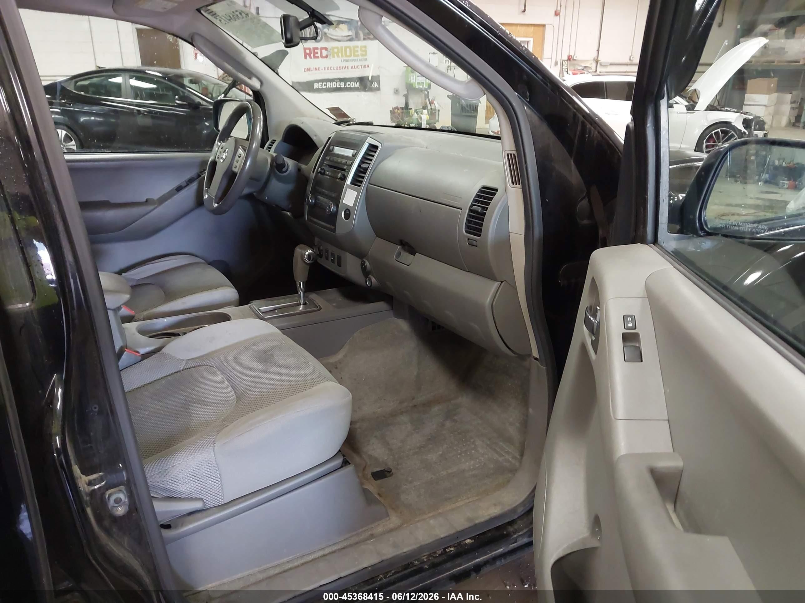 2011 Nissan Frontier Sv Black vin: 1N6AD0EV1BC441969