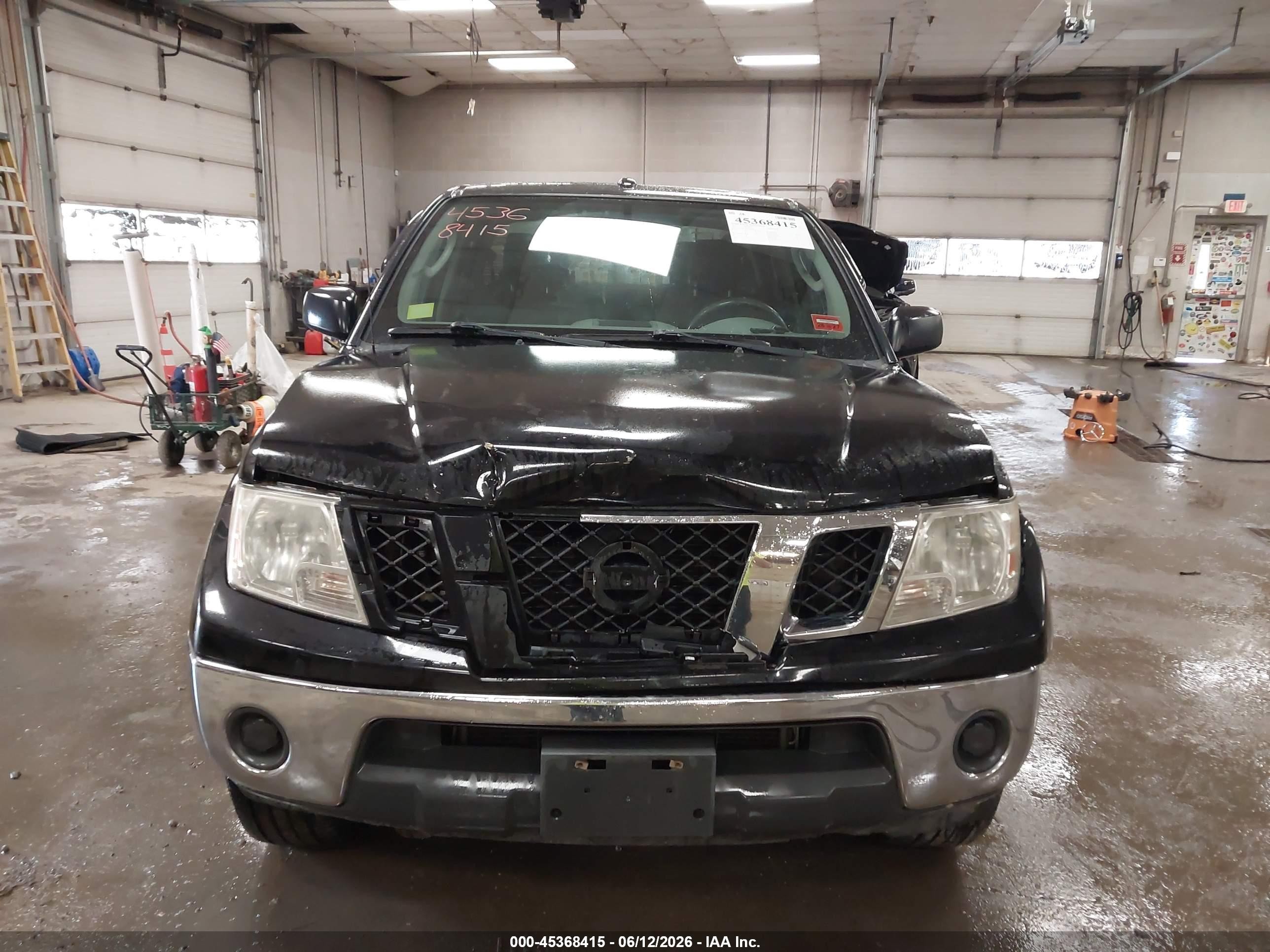 2011 Nissan Frontier Sv Black vin: 1N6AD0EV1BC441969