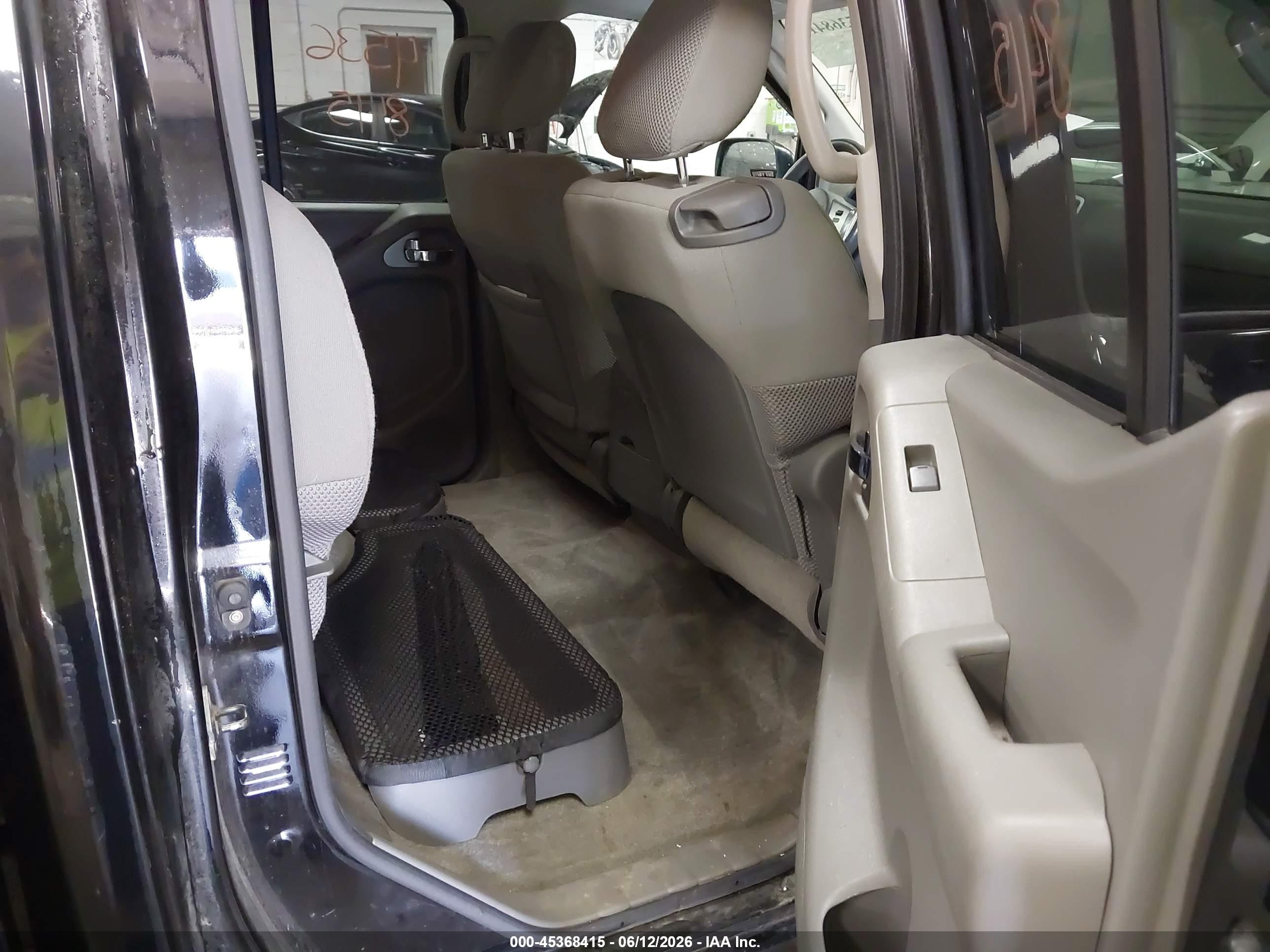 2011 Nissan Frontier Sv Black vin: 1N6AD0EV1BC441969