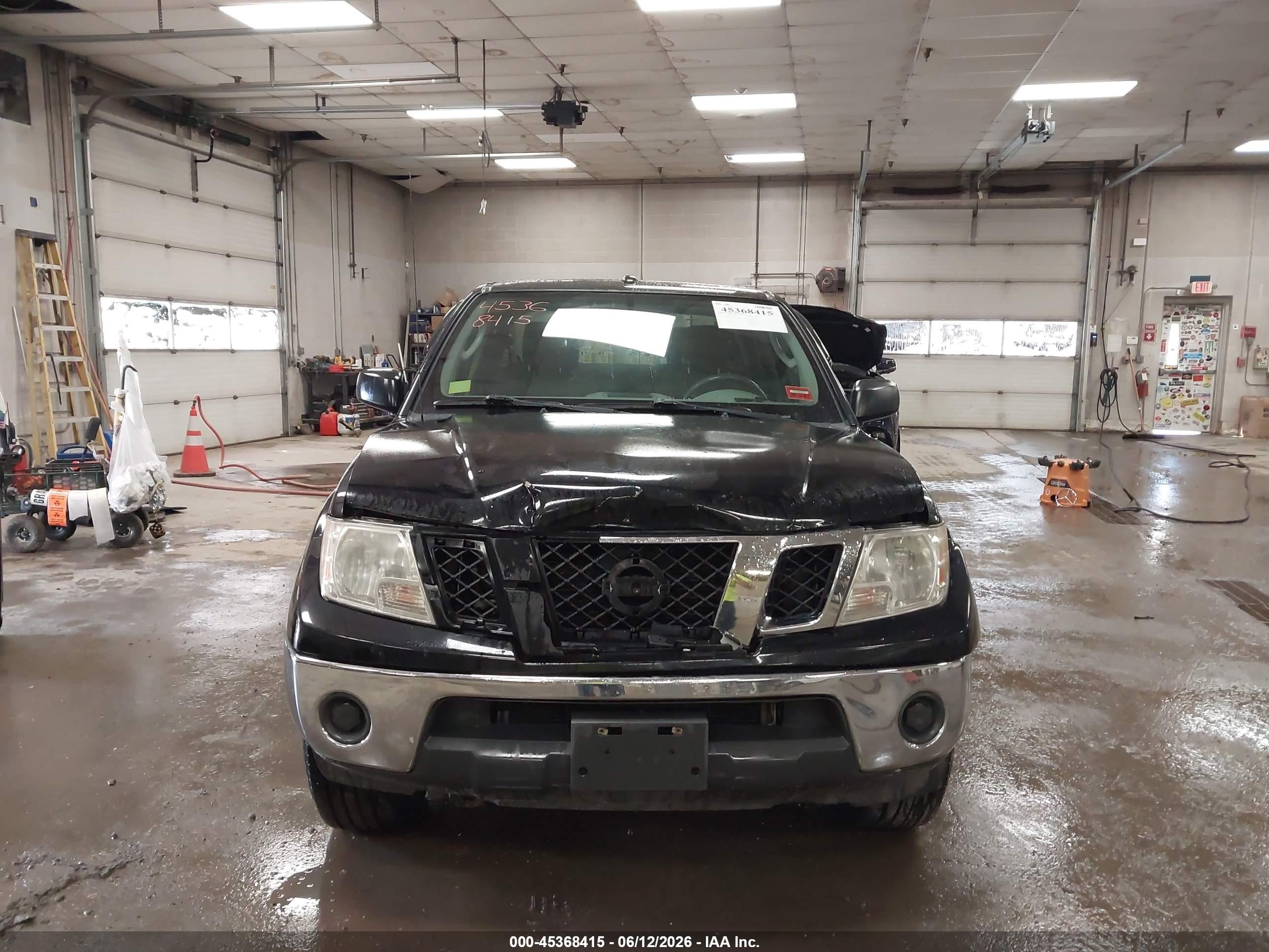 2011 Nissan Frontier Sv Black vin: 1N6AD0EV1BC441969