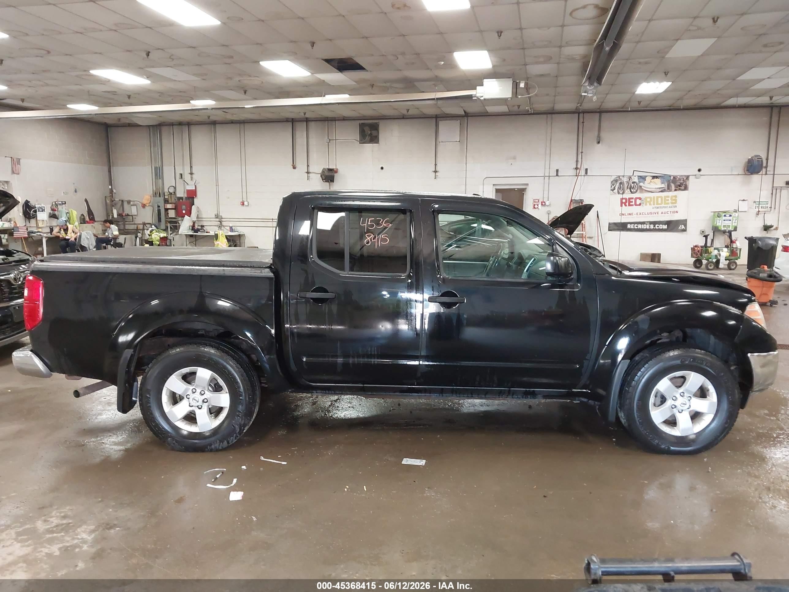 2011 Nissan Frontier Sv Black vin: 1N6AD0EV1BC441969