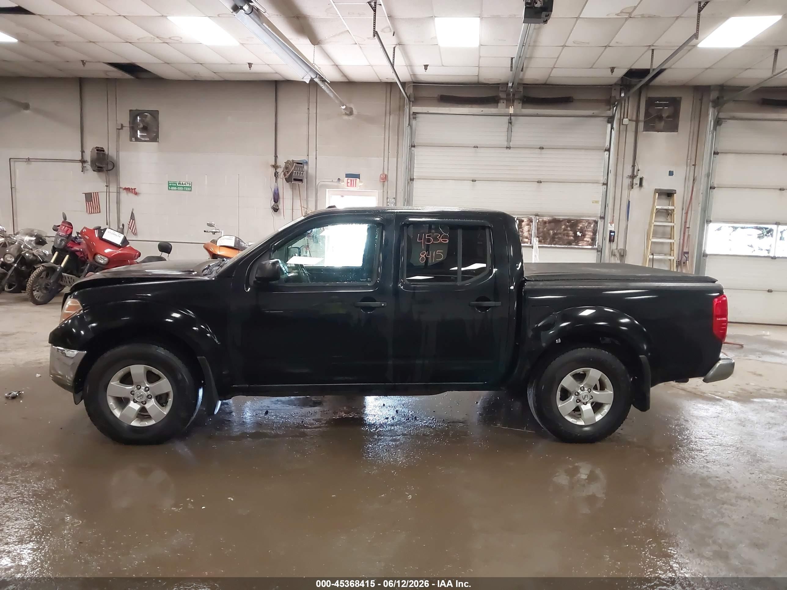 2011 Nissan Frontier Sv Black vin: 1N6AD0EV1BC441969